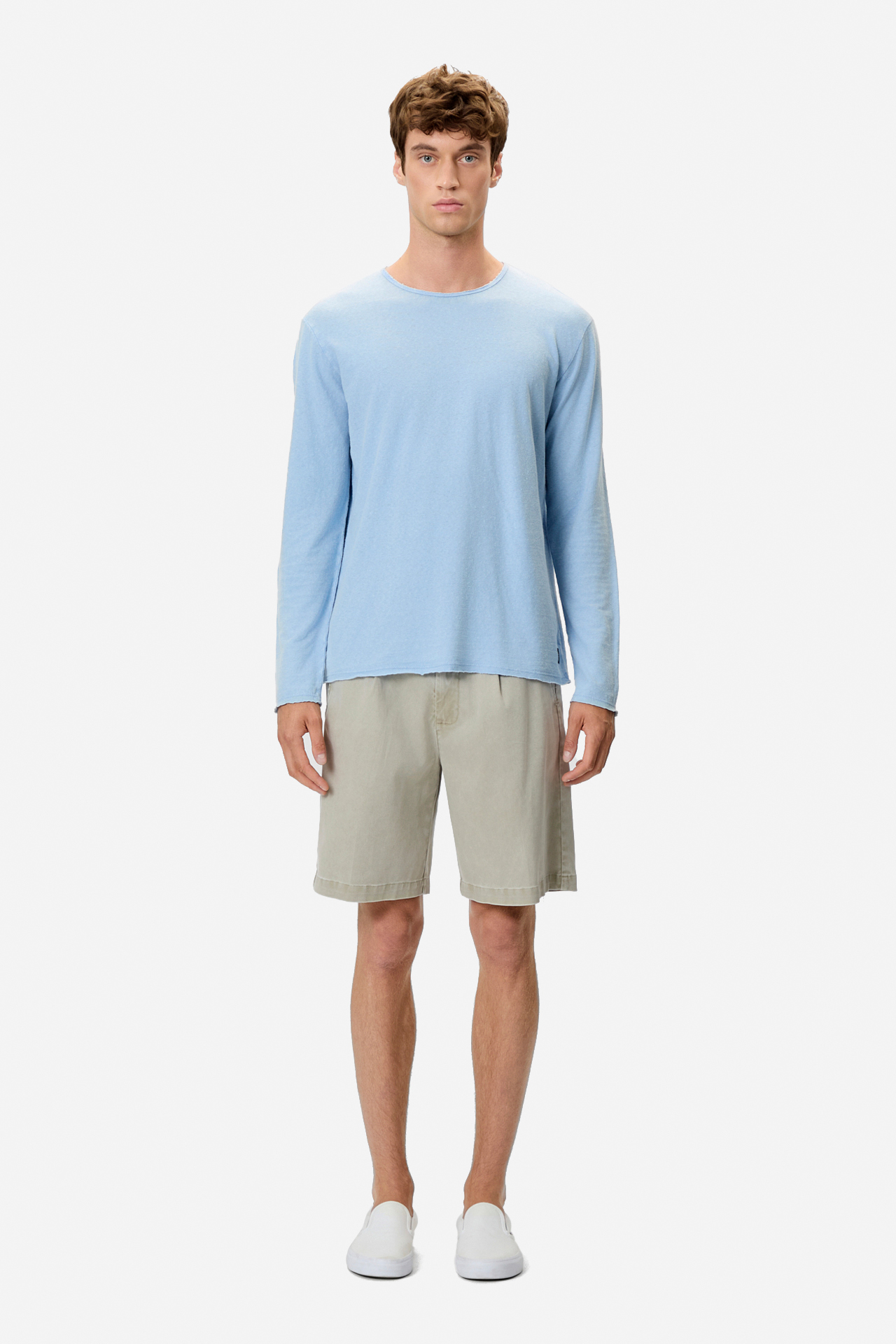 LINEN BLEND LONGSLEEVE