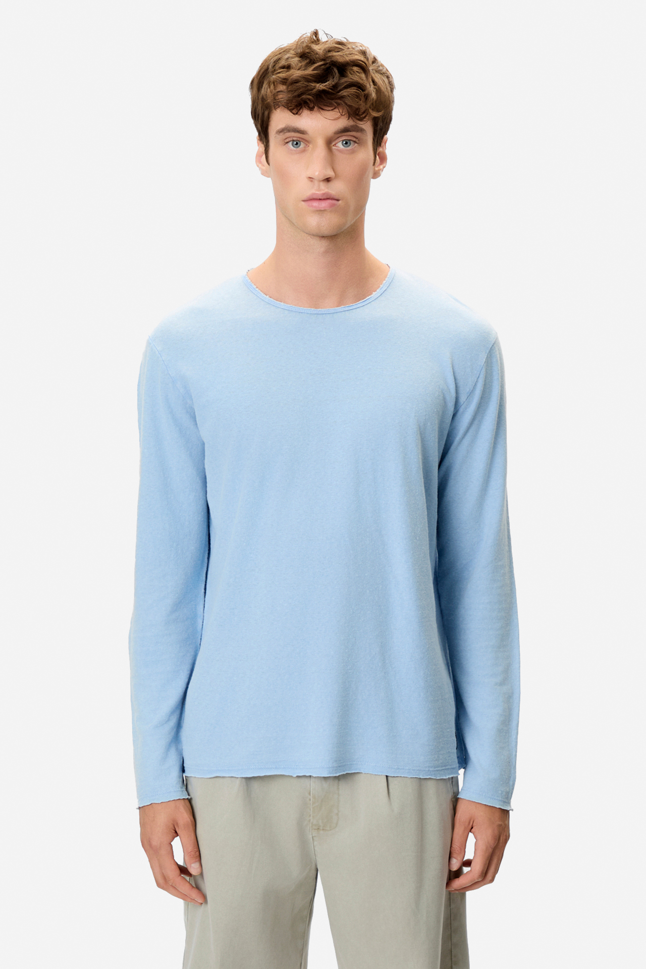 LINEN BLEND LONGSLEEVE