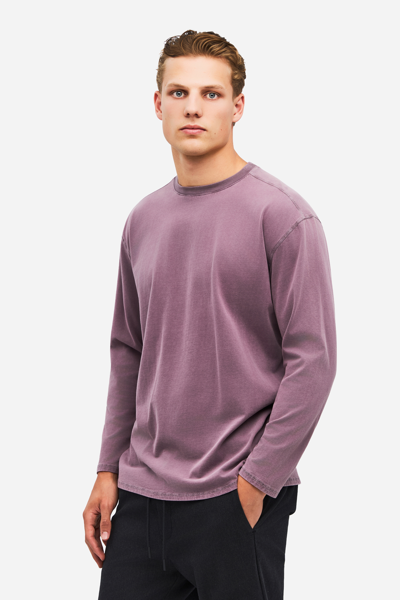 OVERSIZED BRUSHED LONGSLEEVE