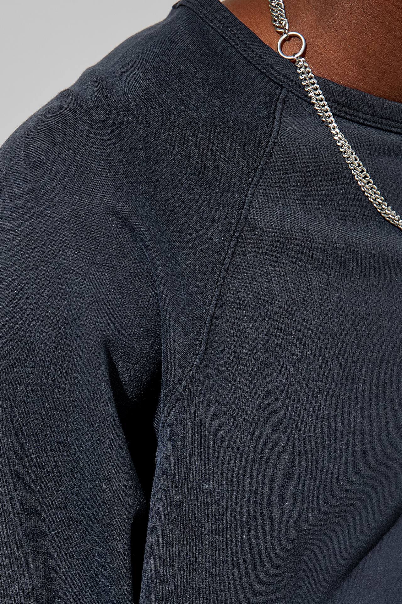 COTTON MODAL ACID RAGLAN LS