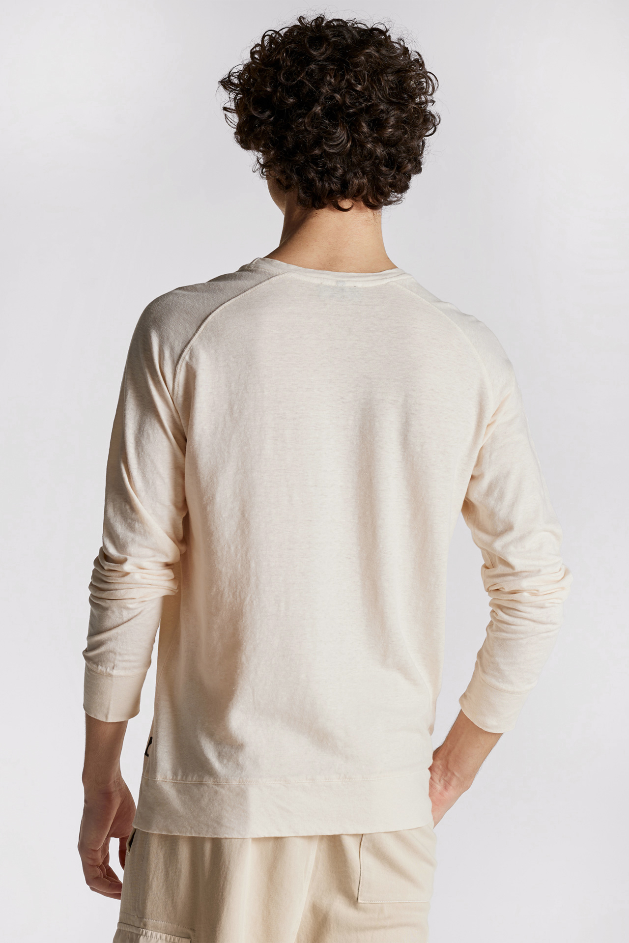 Linen Blend Regular Fit Longsleeve