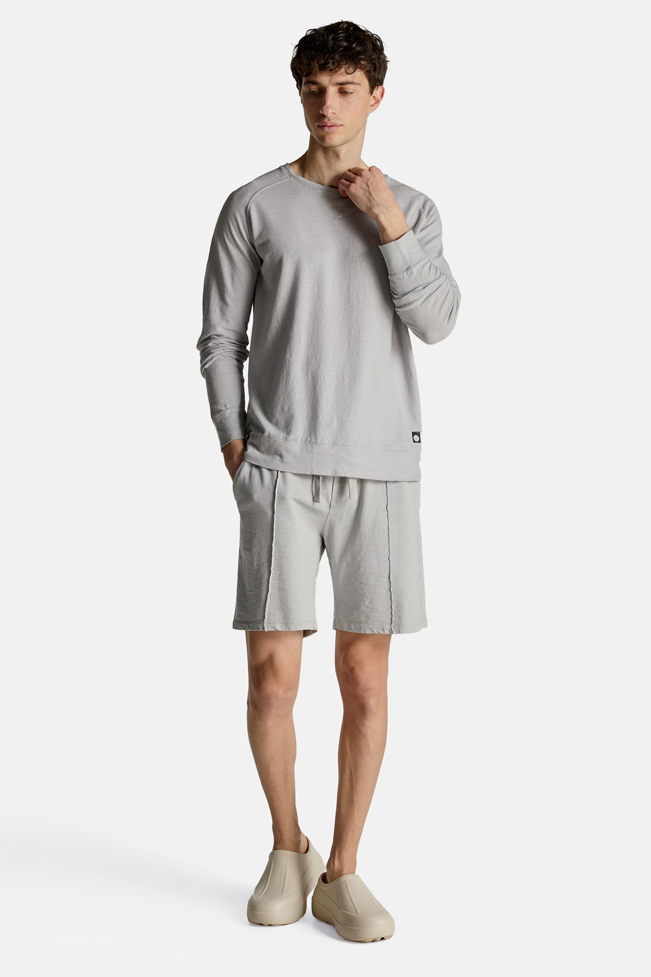 Linen Blend Regular Fit Longsleeve