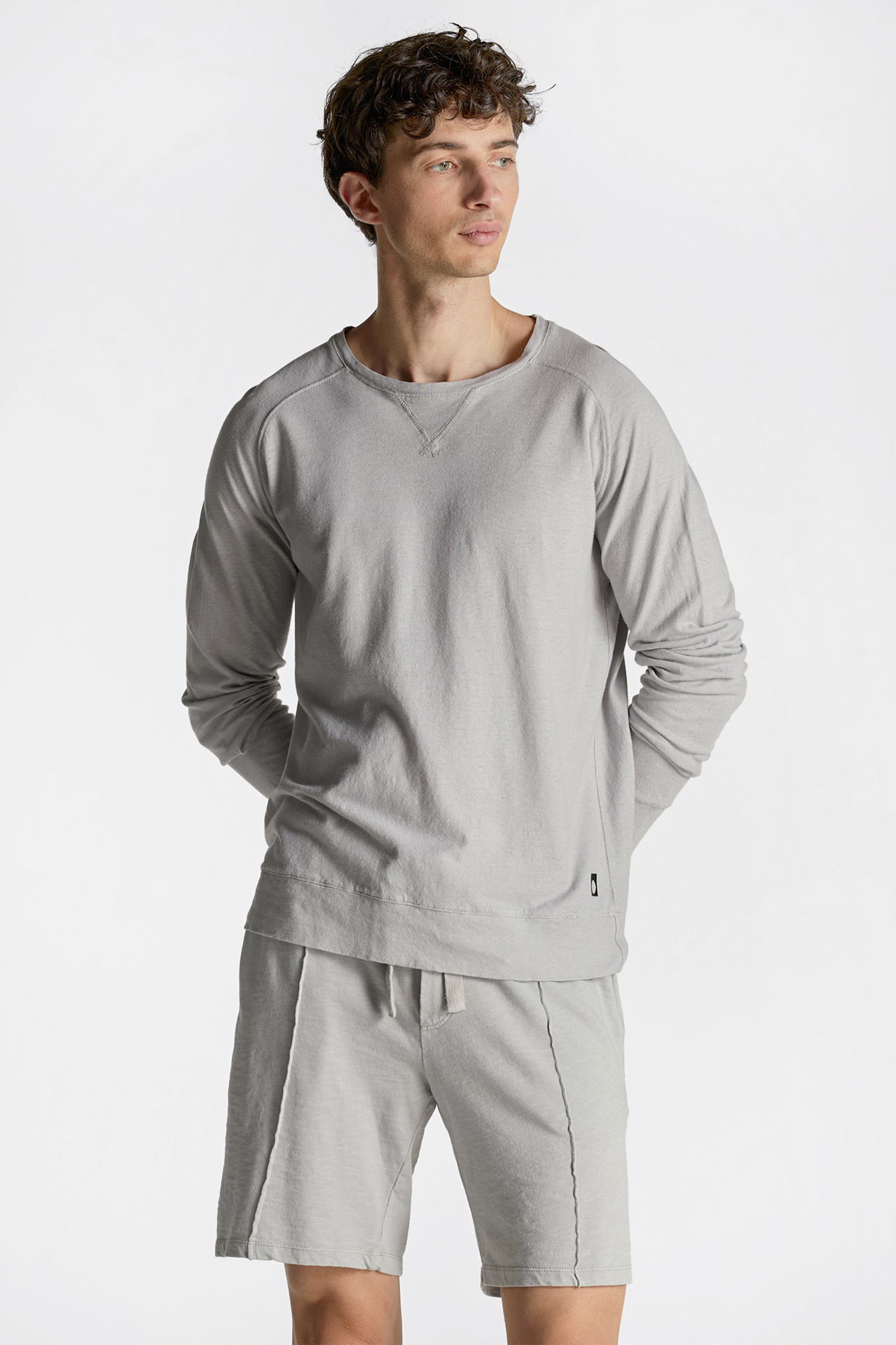 Linen Blend Regular Fit Longsleeve