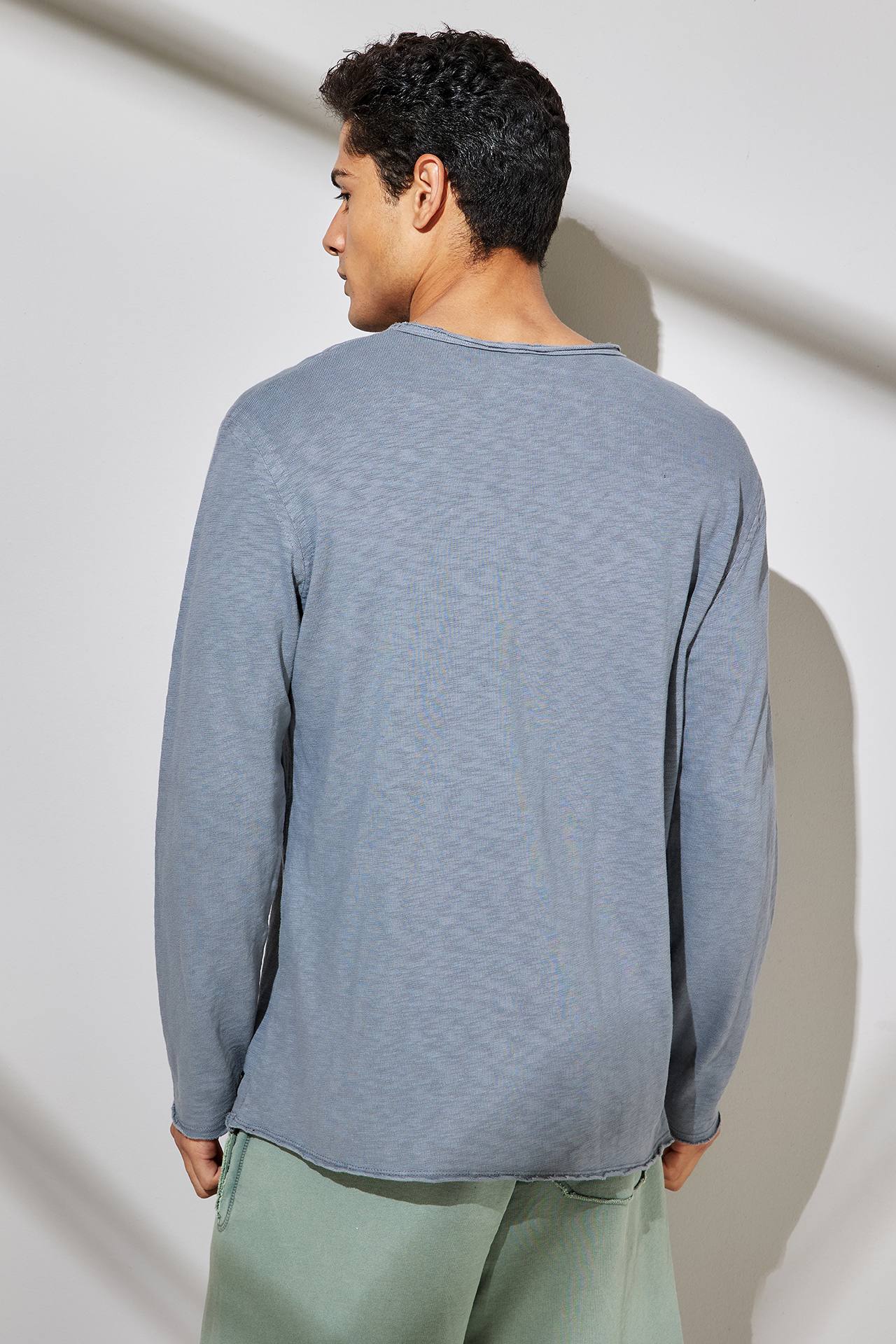 HEAVY SLUB JERSEY RAW CUT