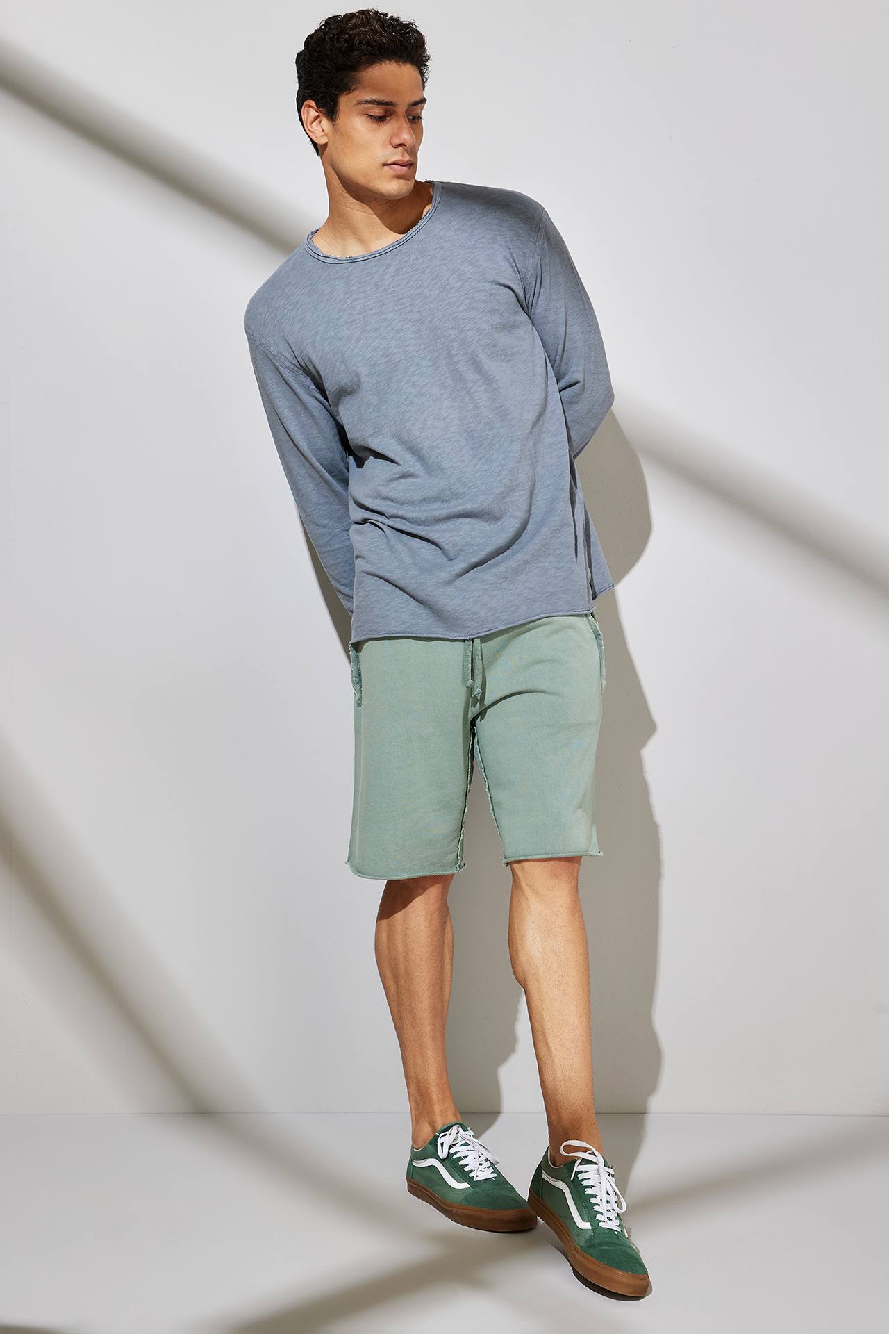 HEAVY SLUB JERSEY RAW CUT