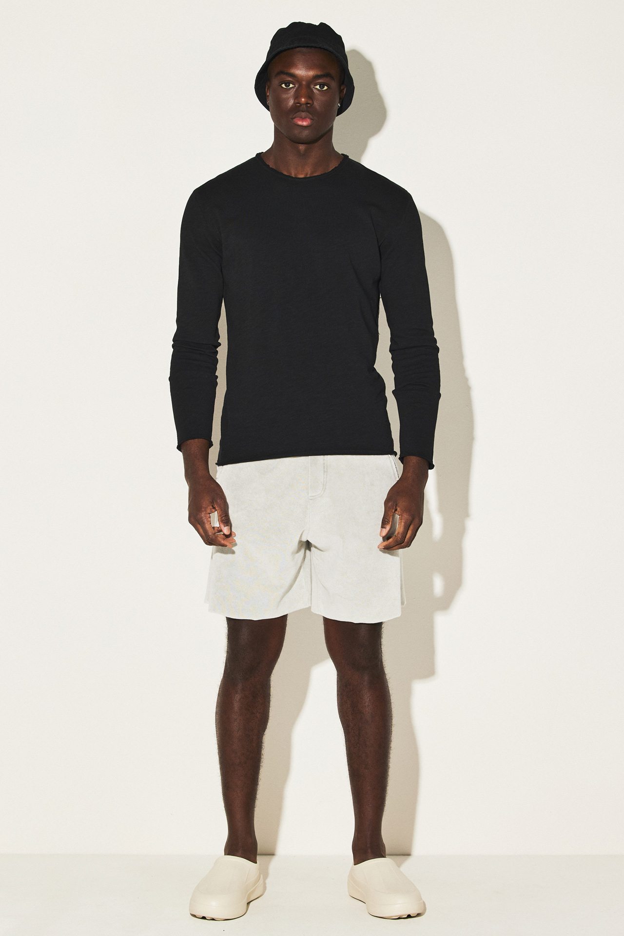 HEAVY SLUB JERSEY RAW CUT