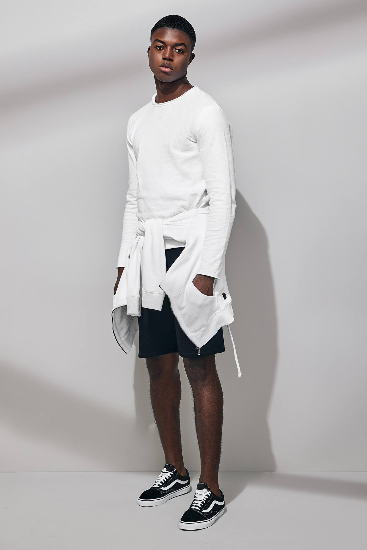 HEAVY SLUB JERSEY RAW CUT