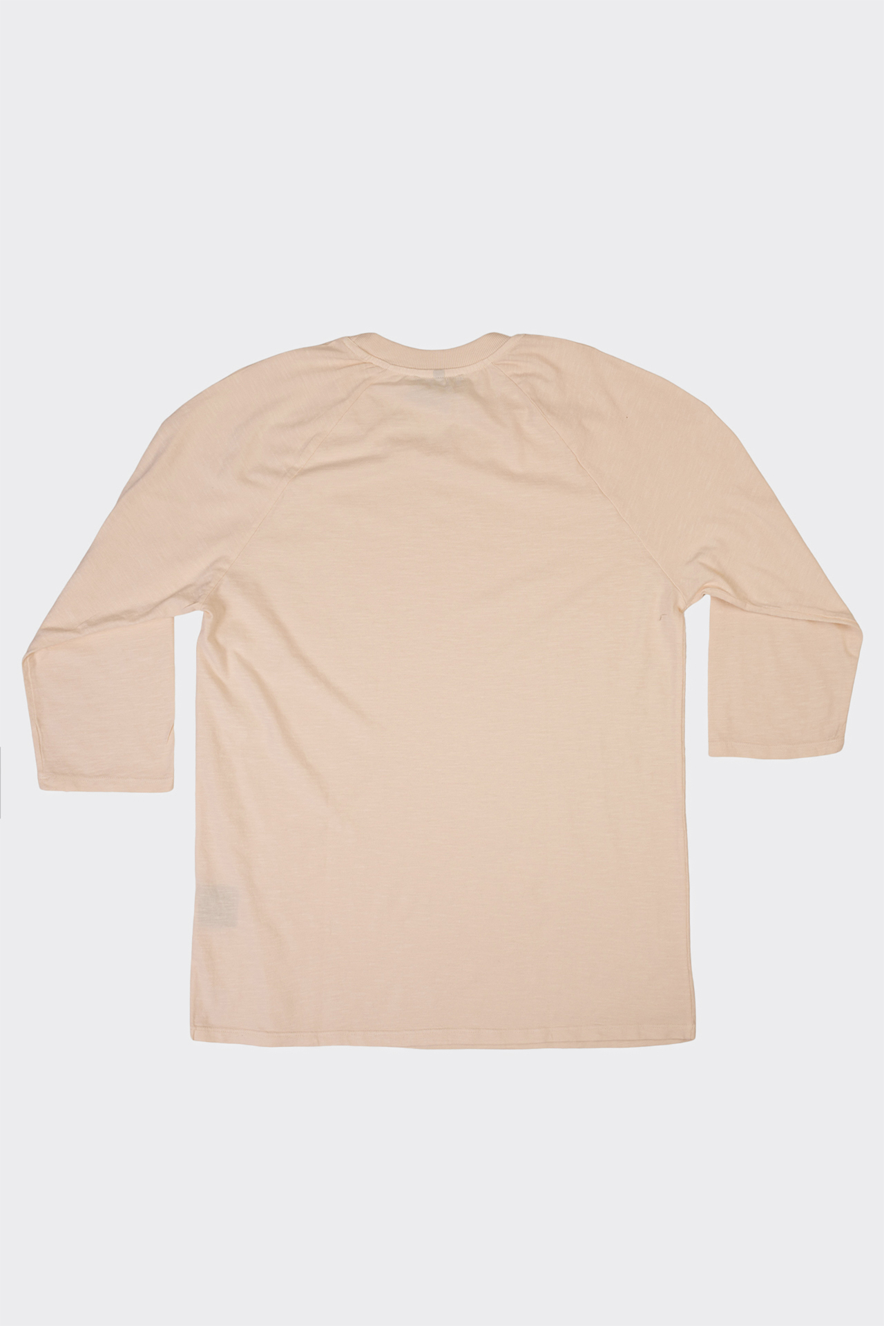 Slub 3/4 Sleeve Longsleeve