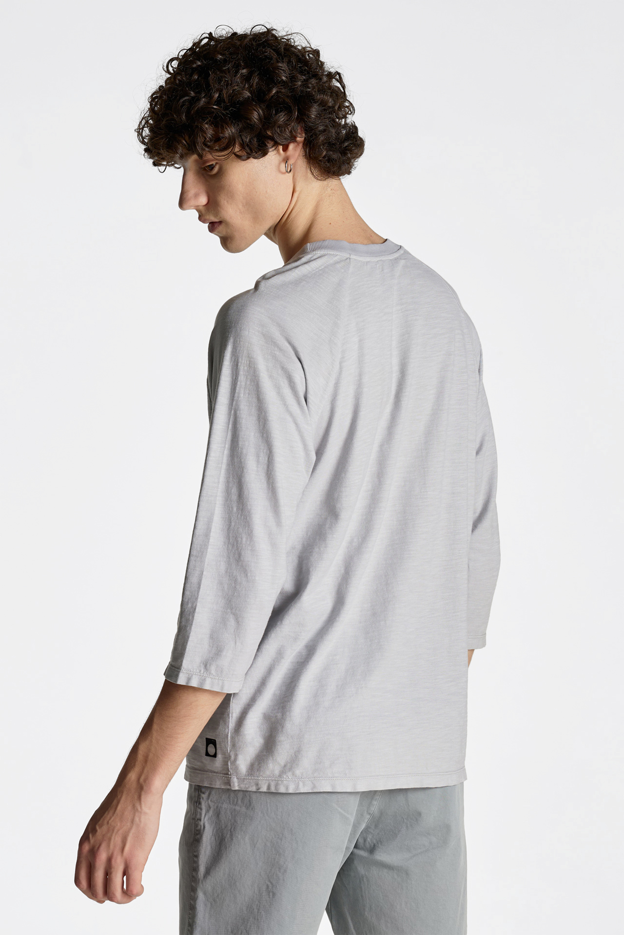 Slub 3/4 Sleeve Longsleeve