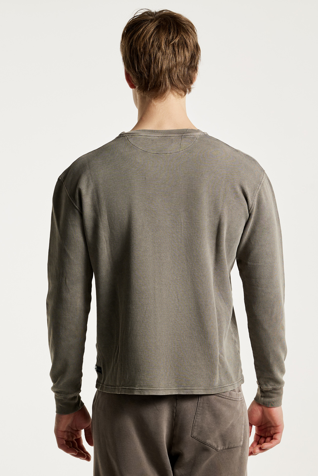 Regular Fit Waffle Longsleeve