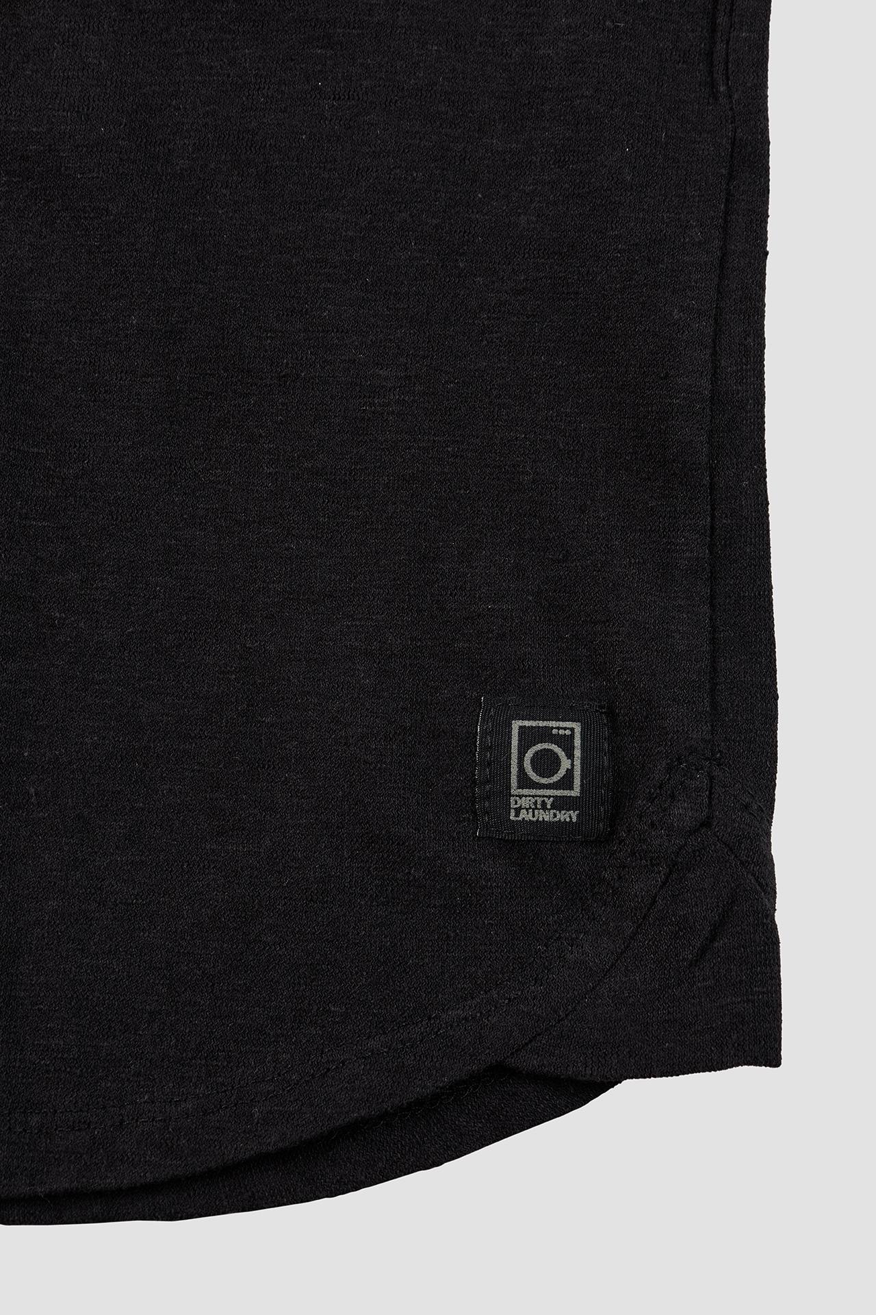 LINEN LONGSLEEVE BUTTON SIDE HEM DETAILS