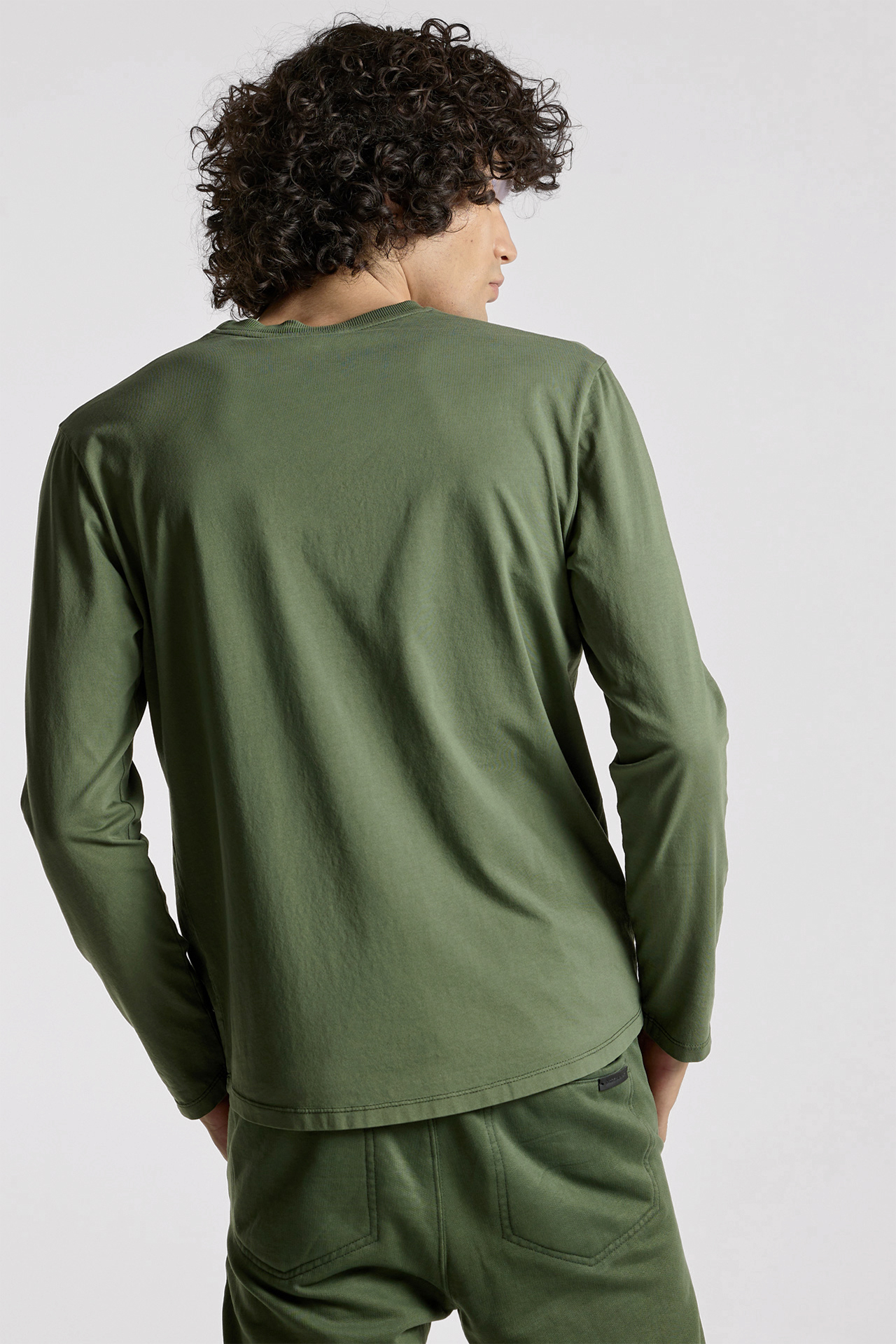 Curved Hem Longsleeve