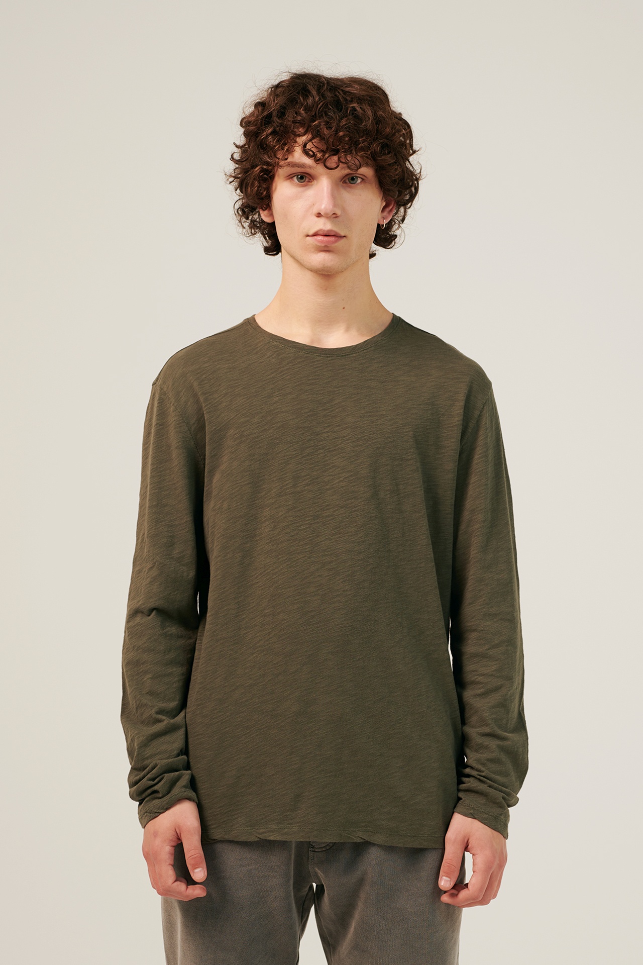 SLUB JERSEY FINE LS