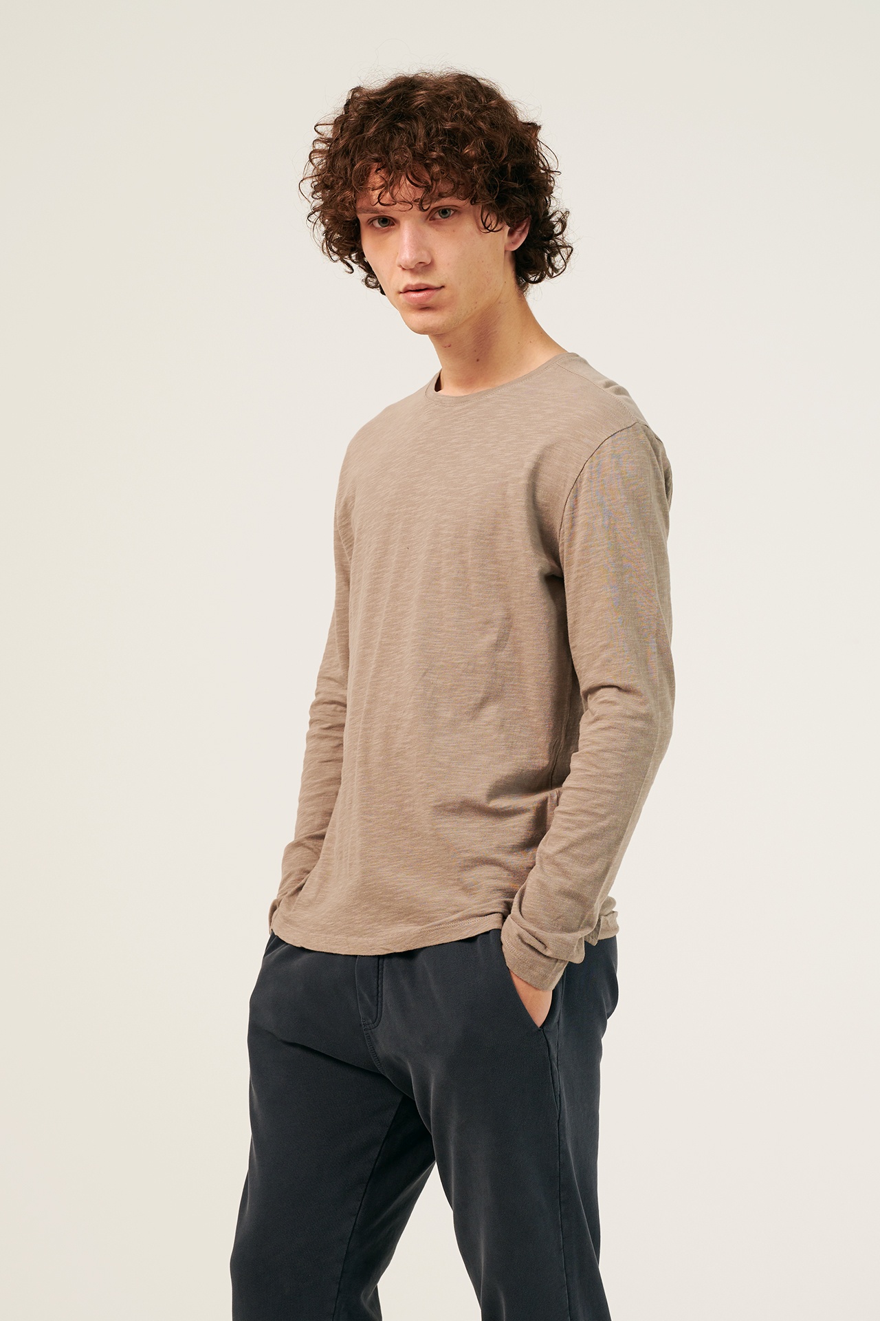SLUB JERSEY FINE LS