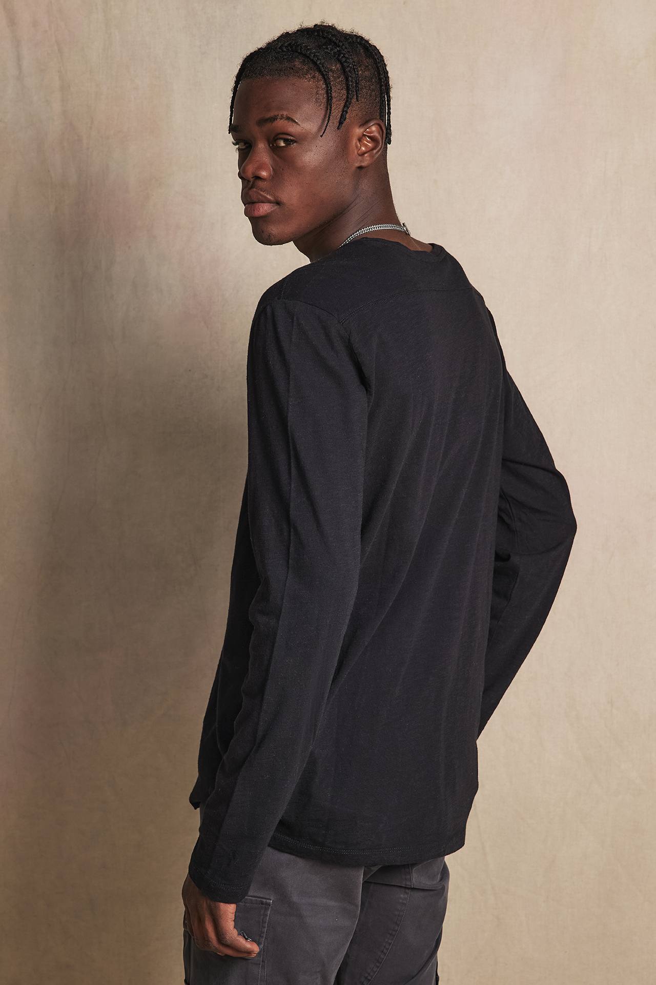 SLUB JERSEY FINE LS
