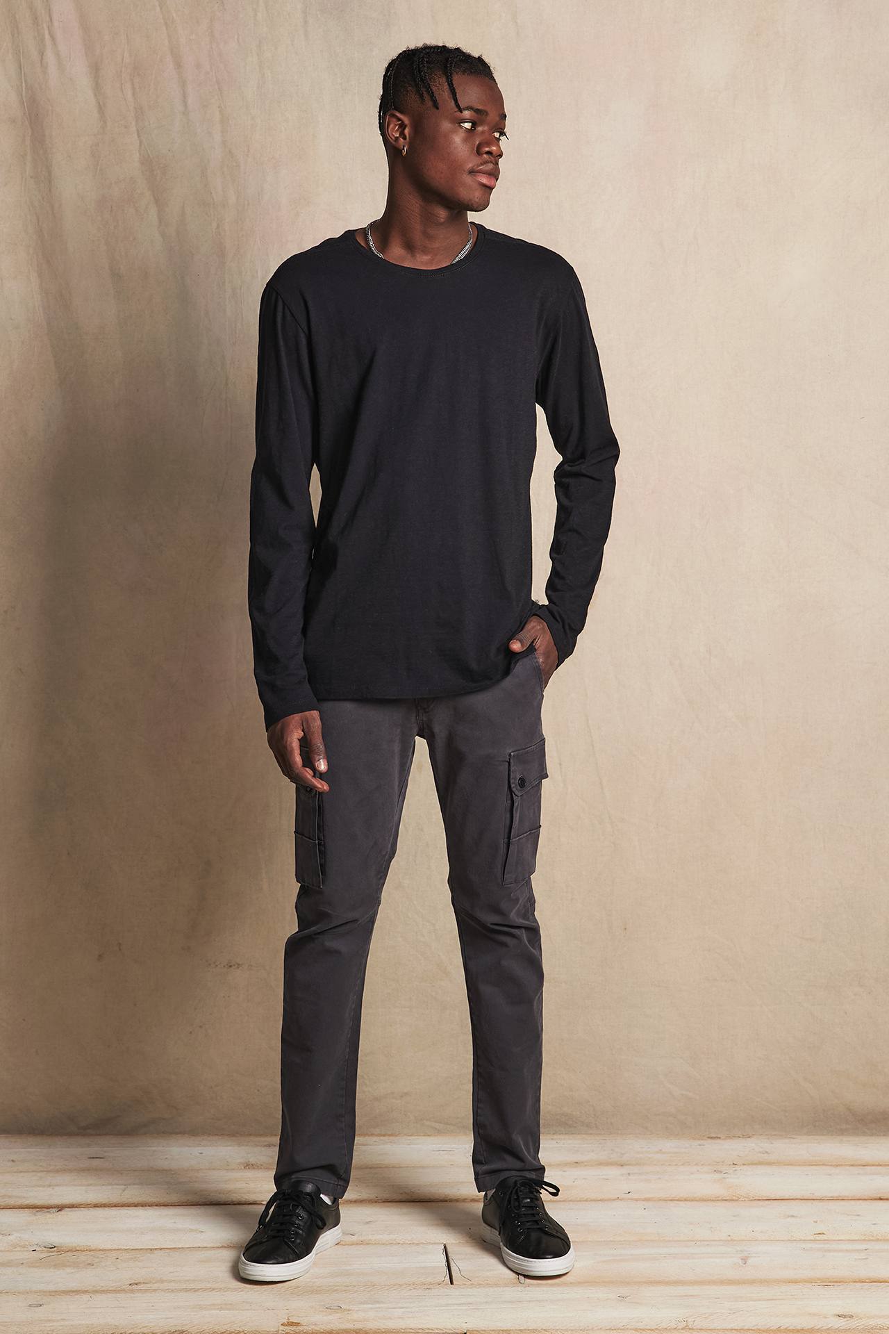 SLUB JERSEY FINE LS