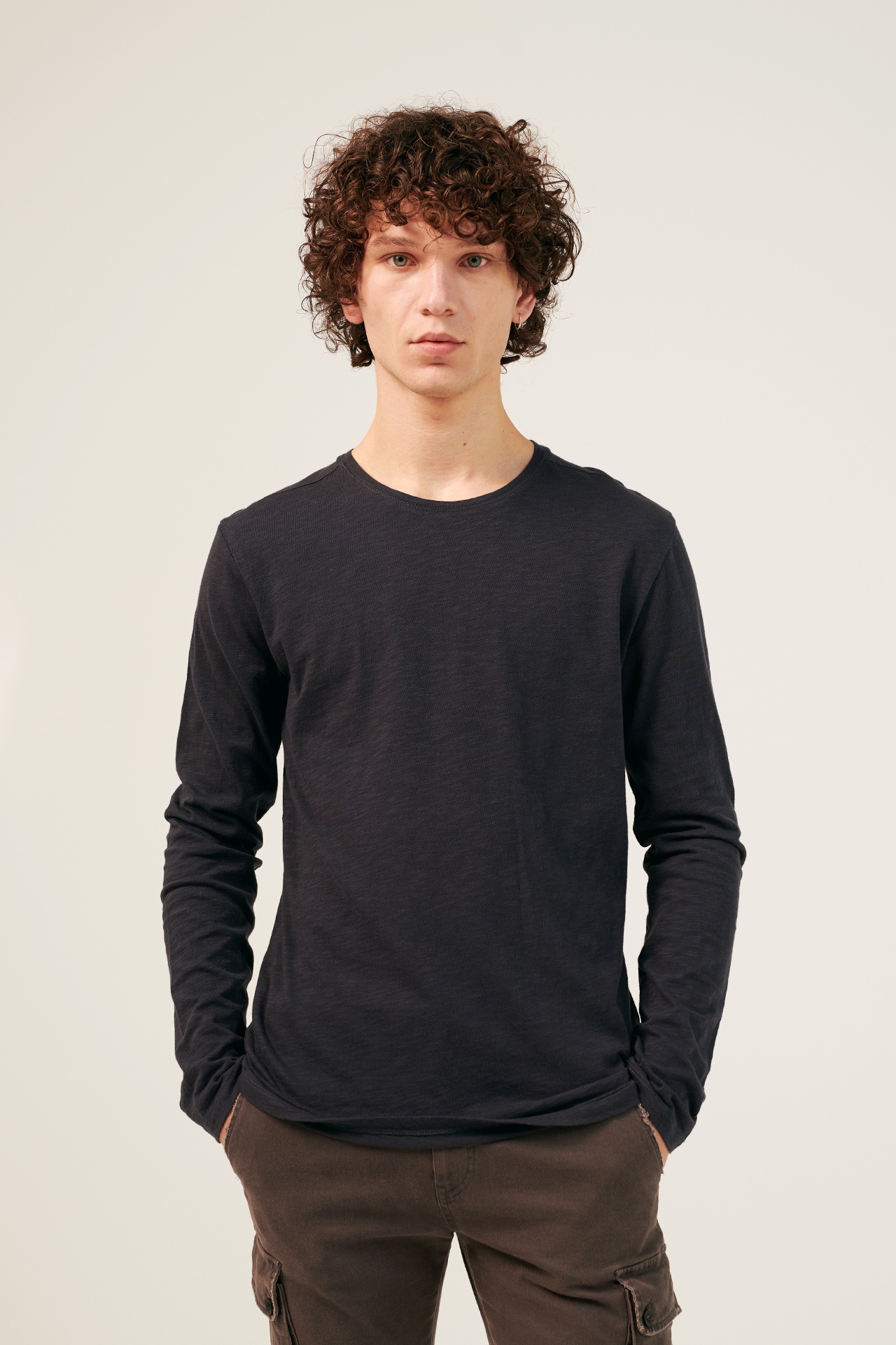 SLUB JERSEY FINE LS