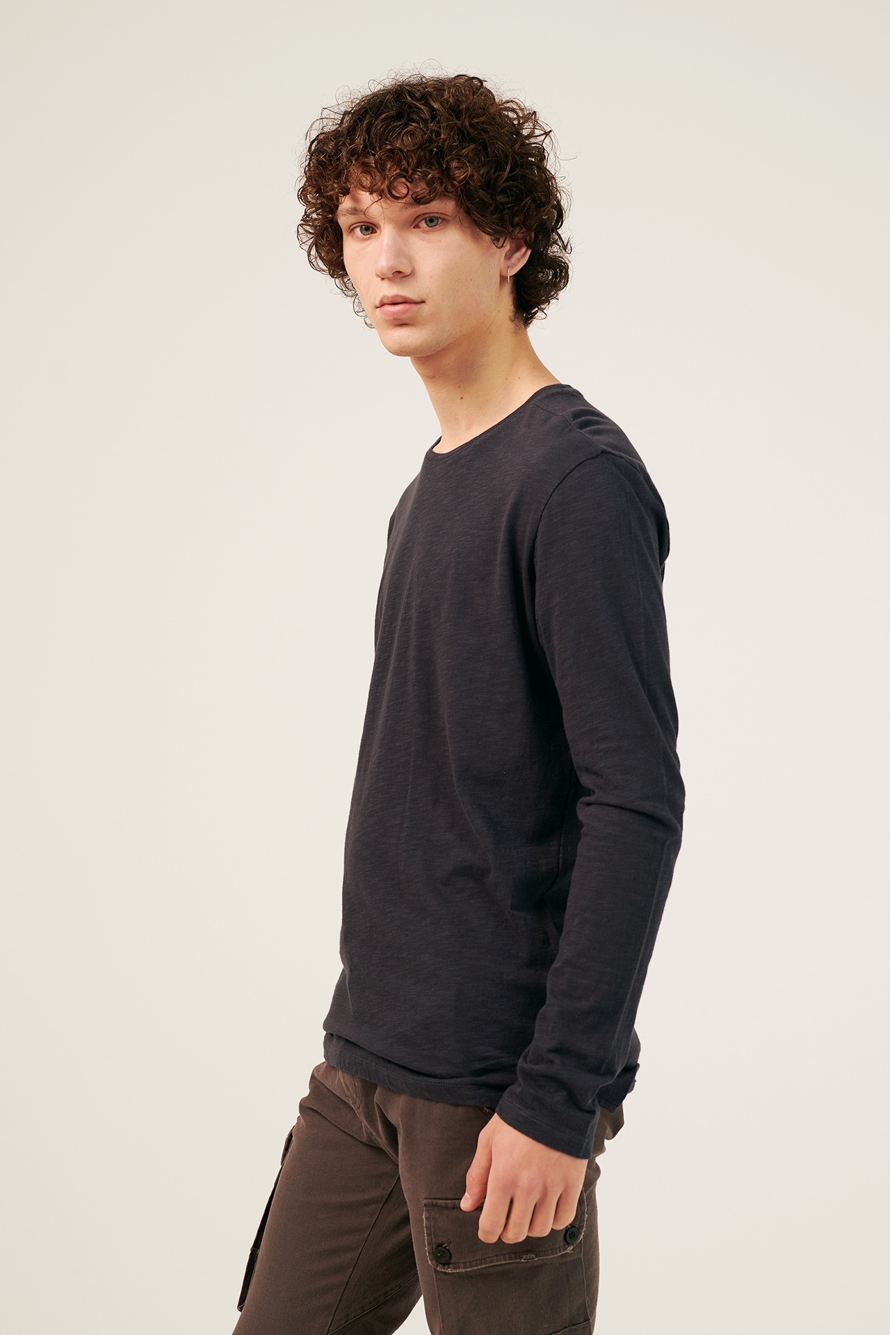 SLUB JERSEY FINE LS