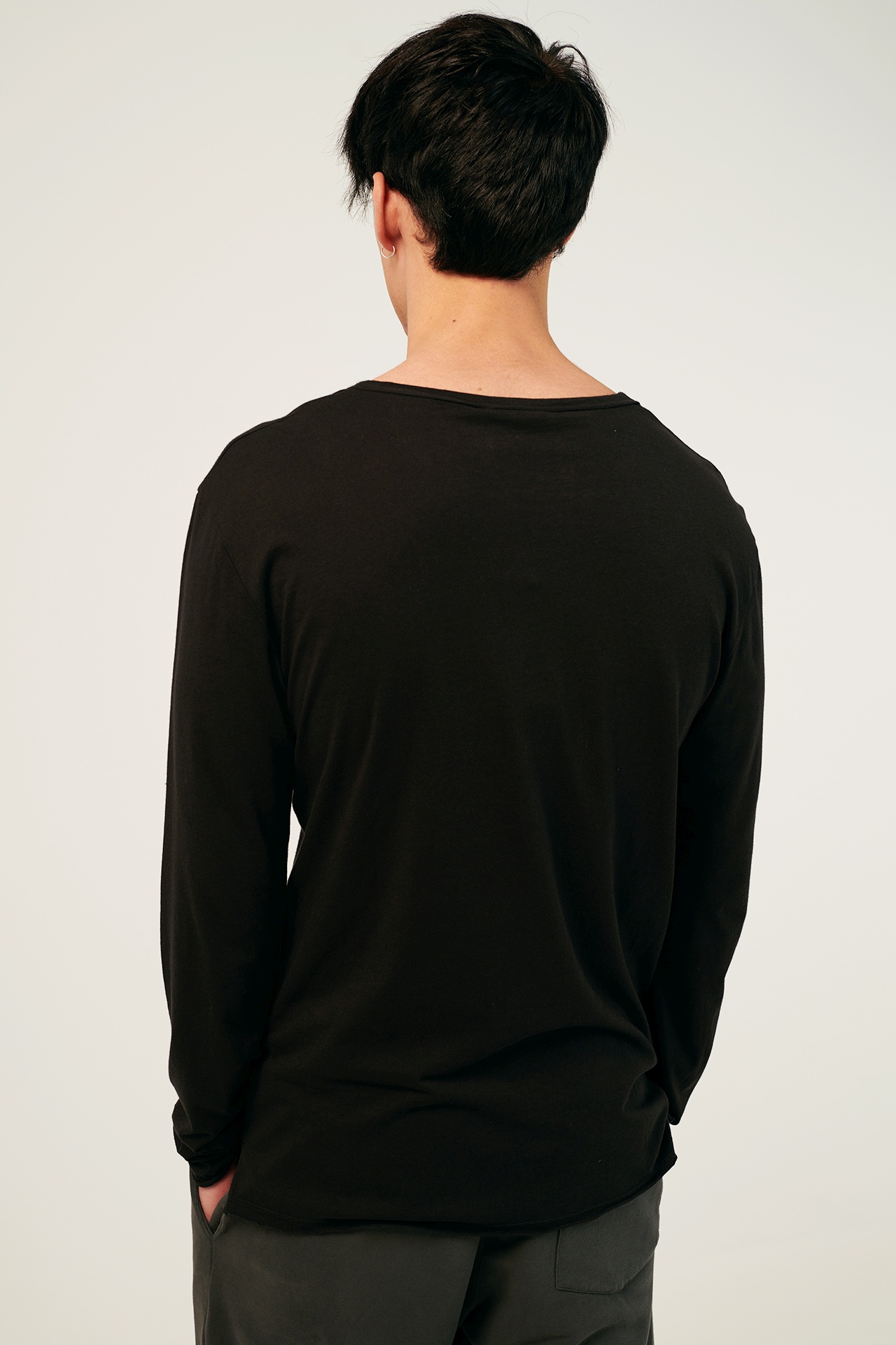 MODAL VERTICAL STITCHES LONGSLEEVE