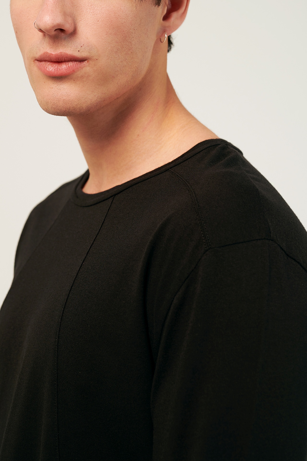 MODAL VERTICAL STITCHES LONGSLEEVE