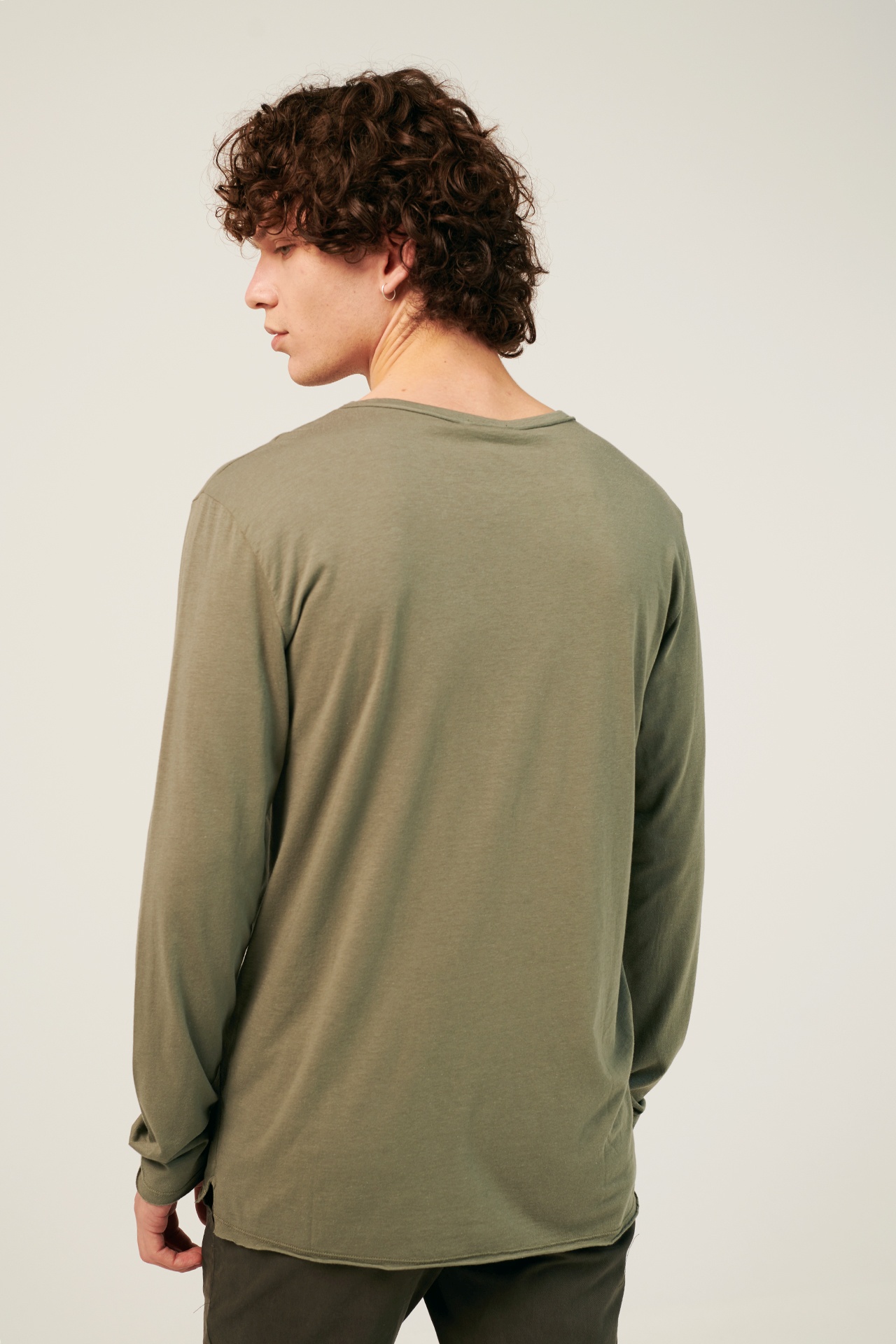MODAL VERTICAL STITCHES LONGSLEEVE