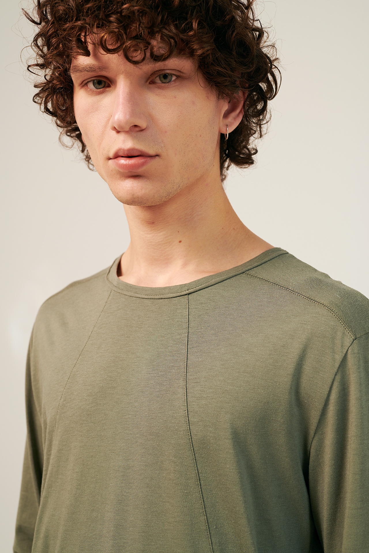 MODAL VERTICAL STITCHES LONGSLEEVE