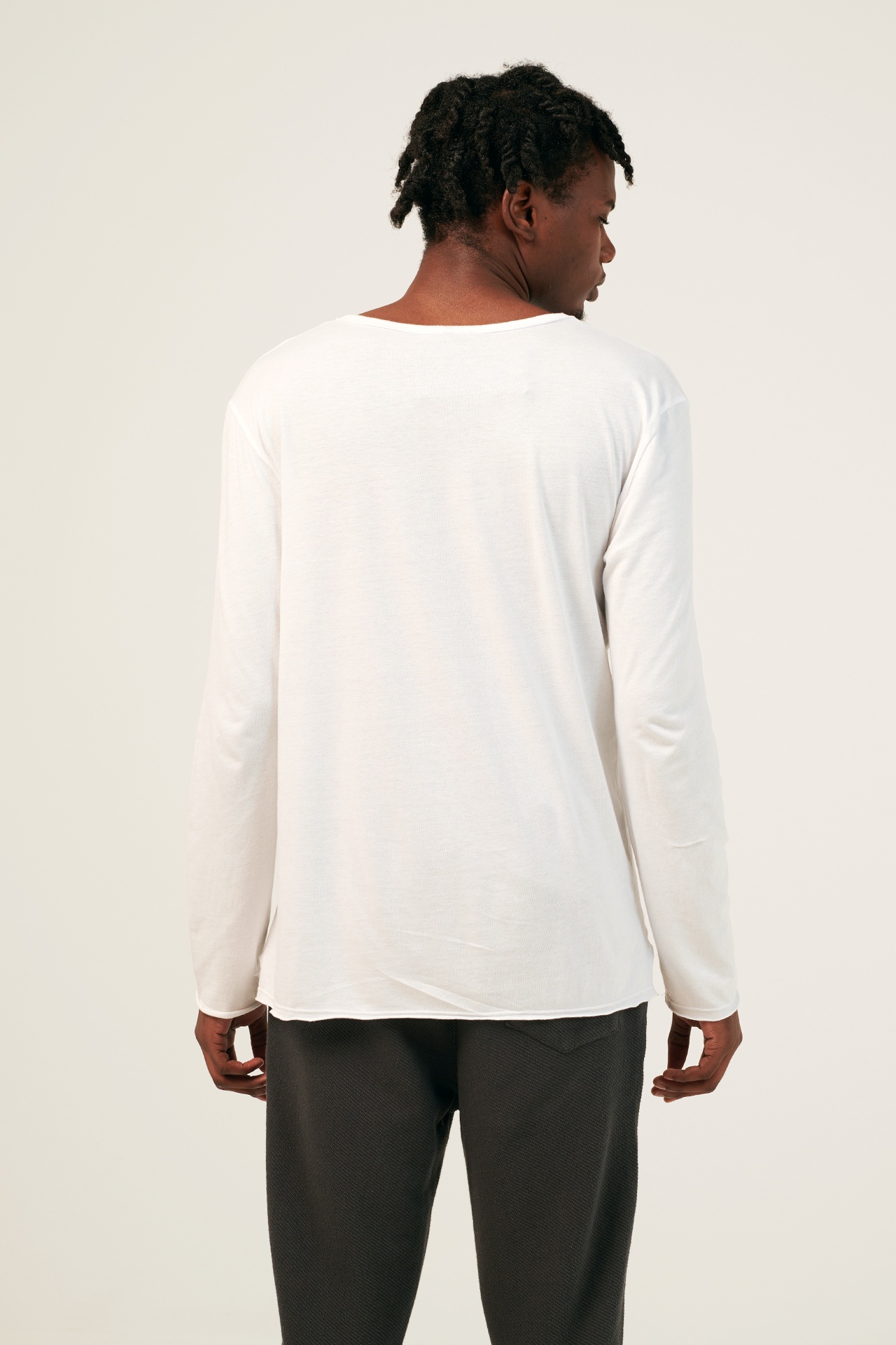 MODAL VERTICAL STITCHES LONGSLEEVE