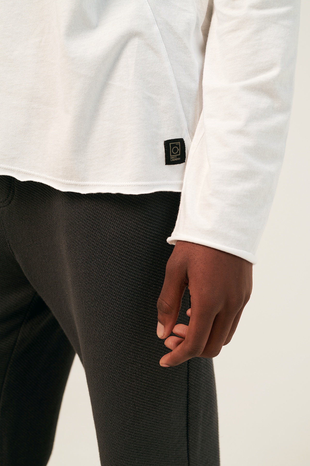MODAL VERTICAL STITCHES LONGSLEEVE