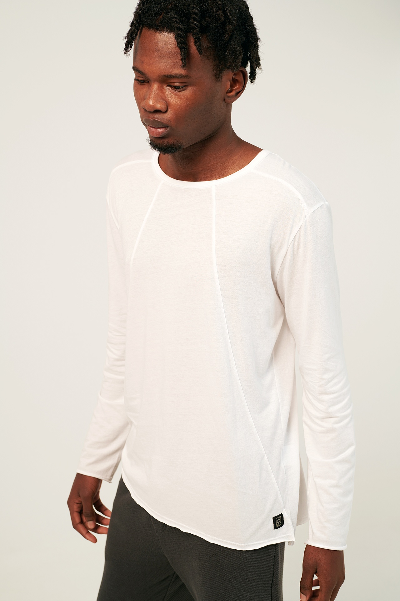 MODAL VERTICAL STITCHES LONGSLEEVE