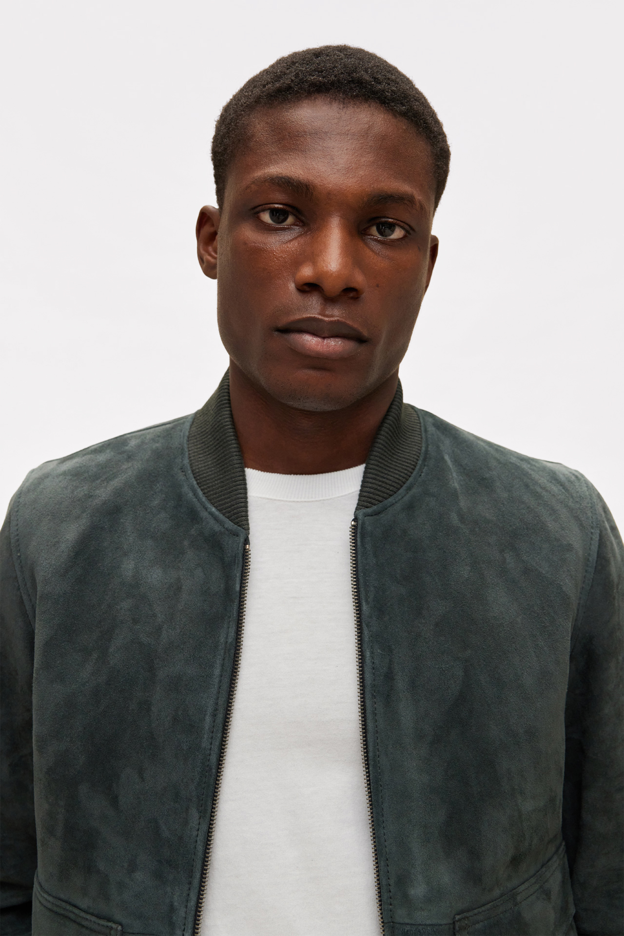 Bomber Suede Jacket