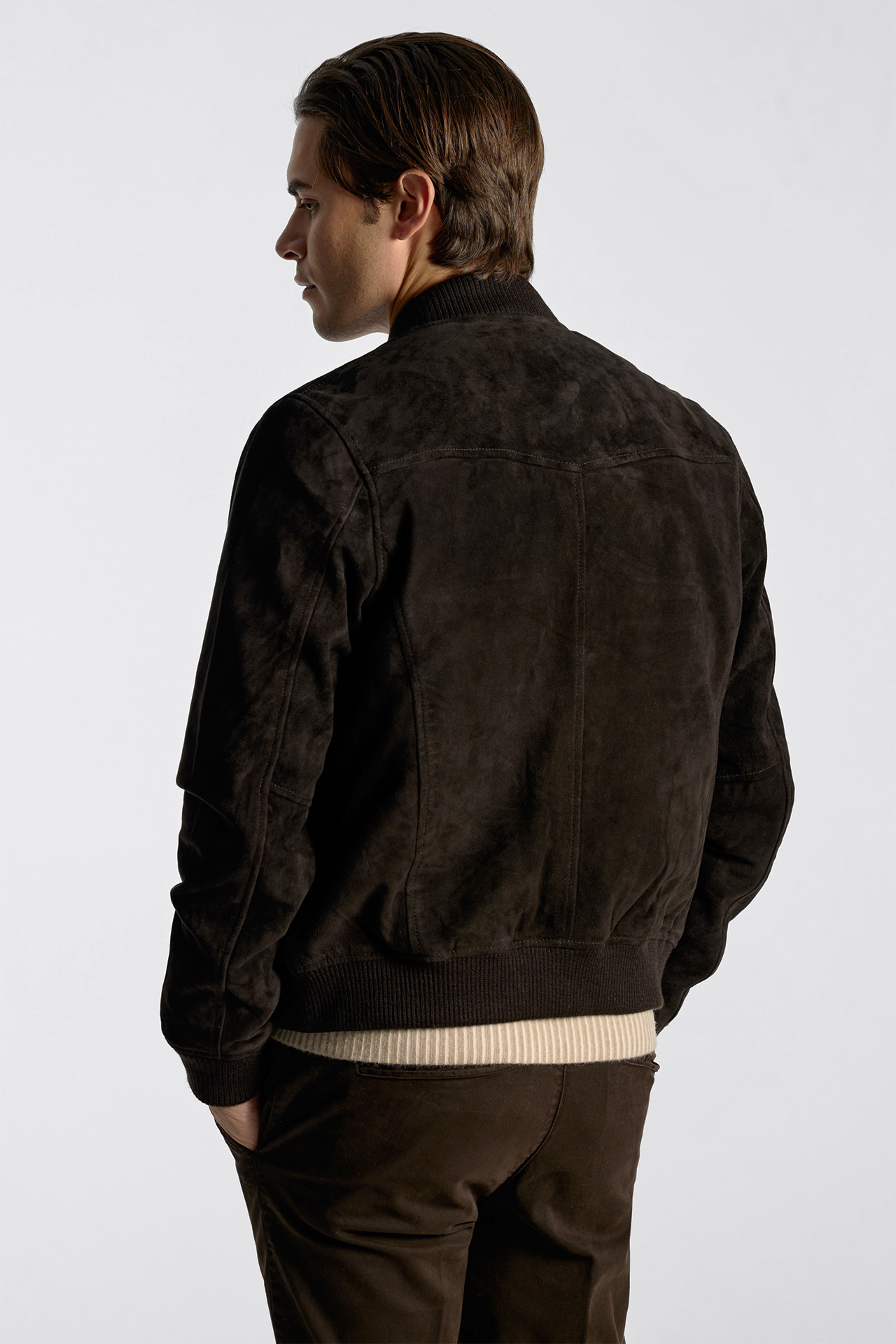 Bomber Suede Jacket