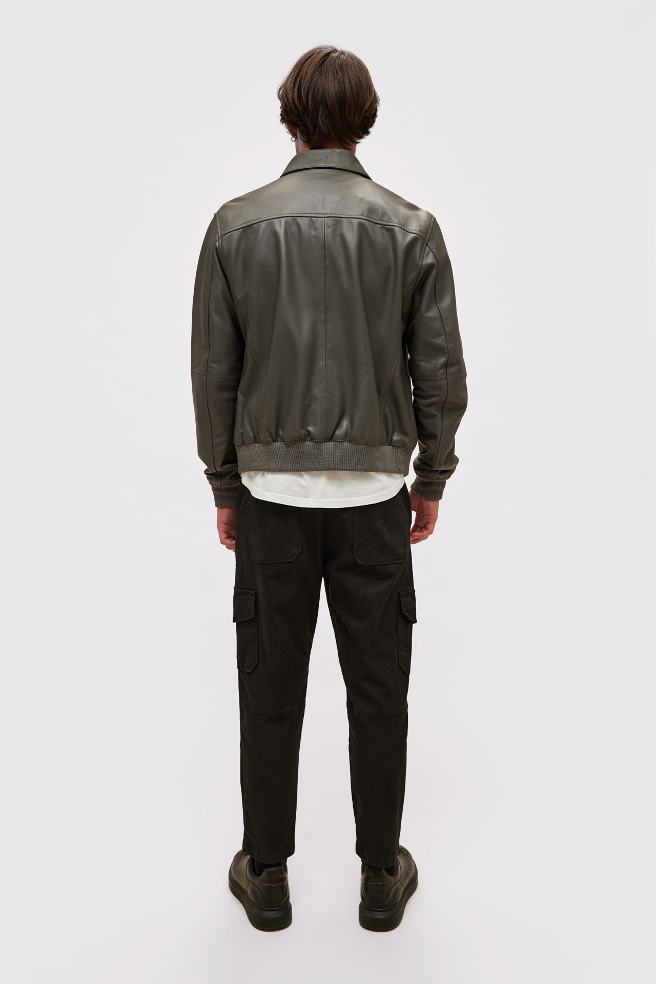 Bomber Leather Jacket