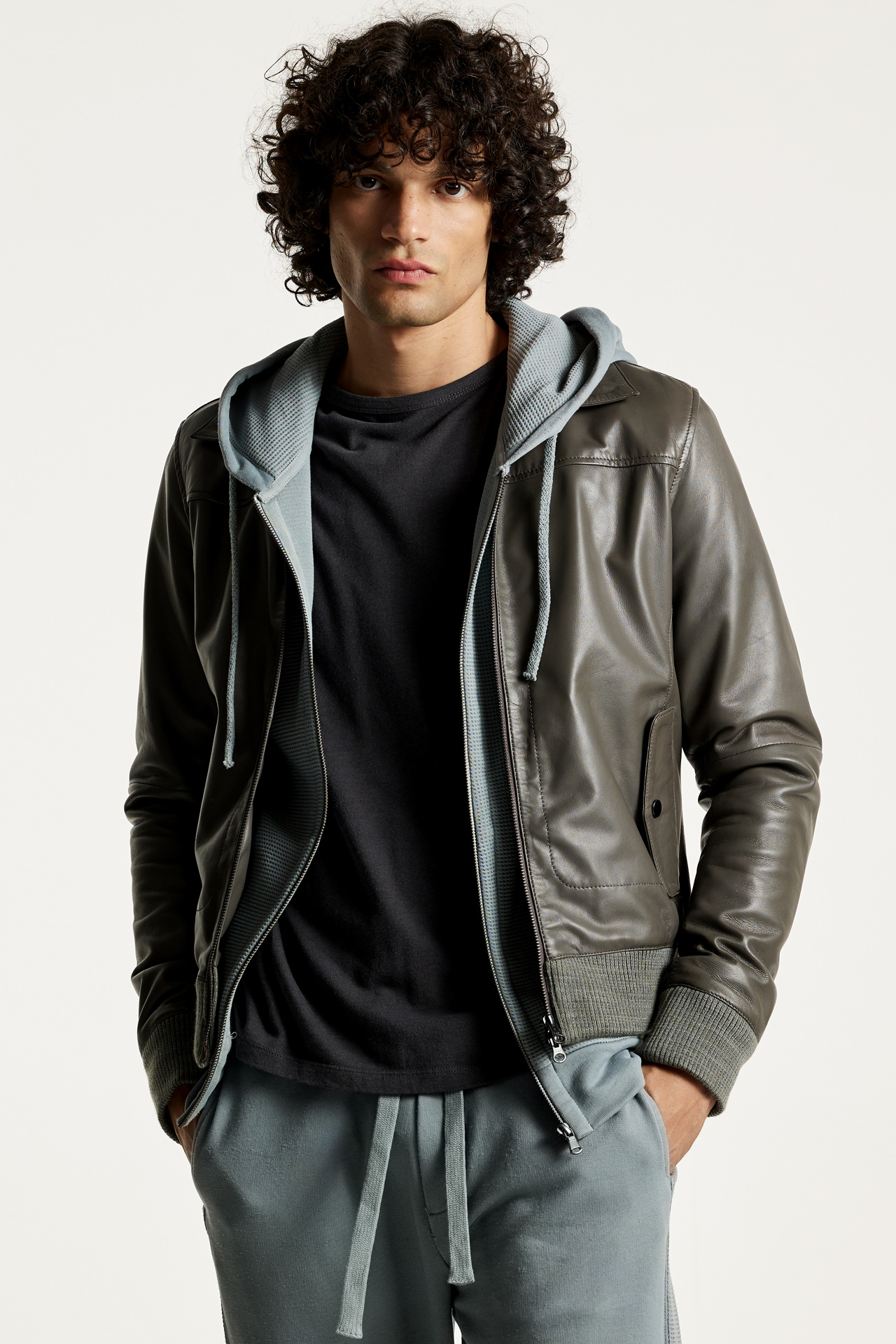 Bomber Leather Jacket