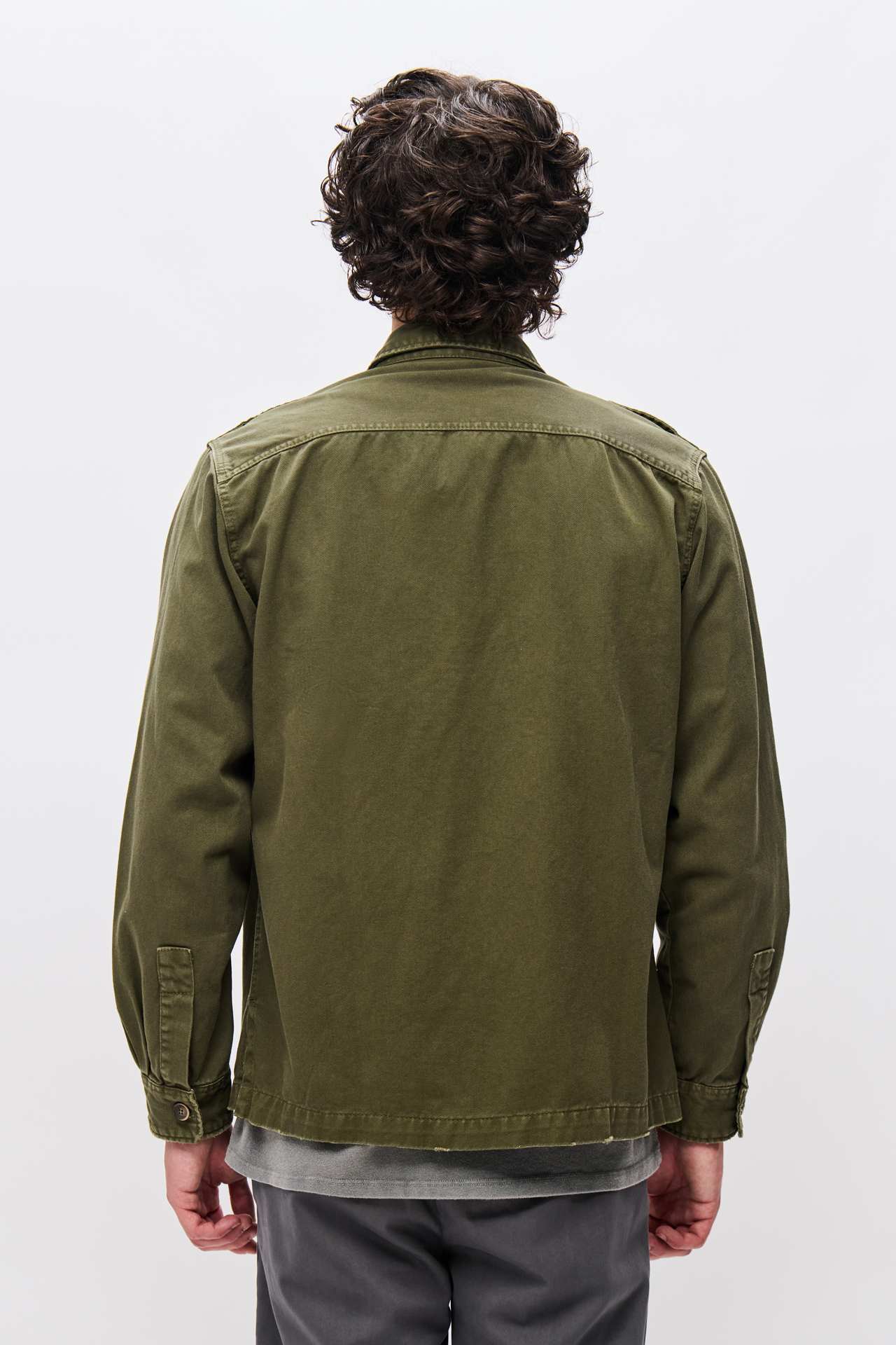 RELAXED MILITARY OVERSHIRT