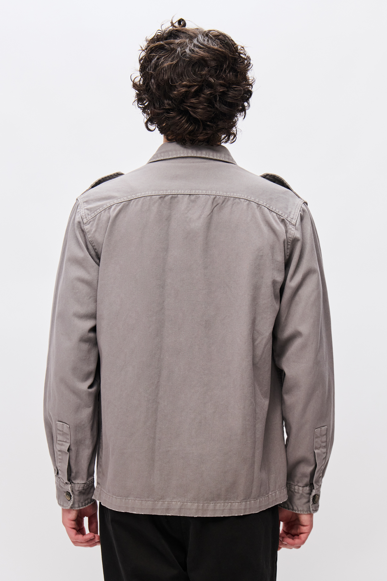 RELAXED MILITARY OVERSHIRT
