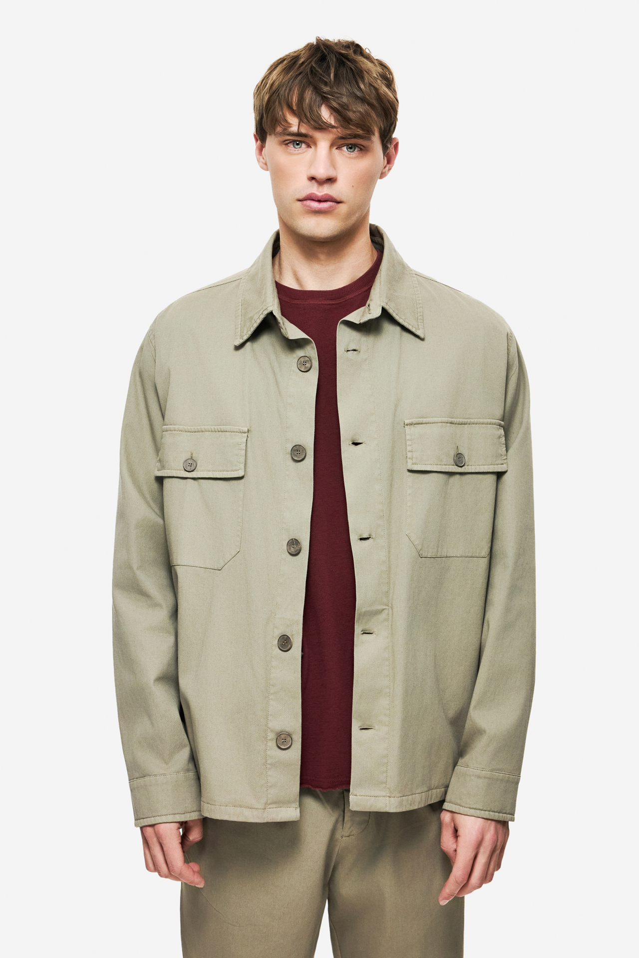 RELAXED OVERSHIRT WITH POCKETS