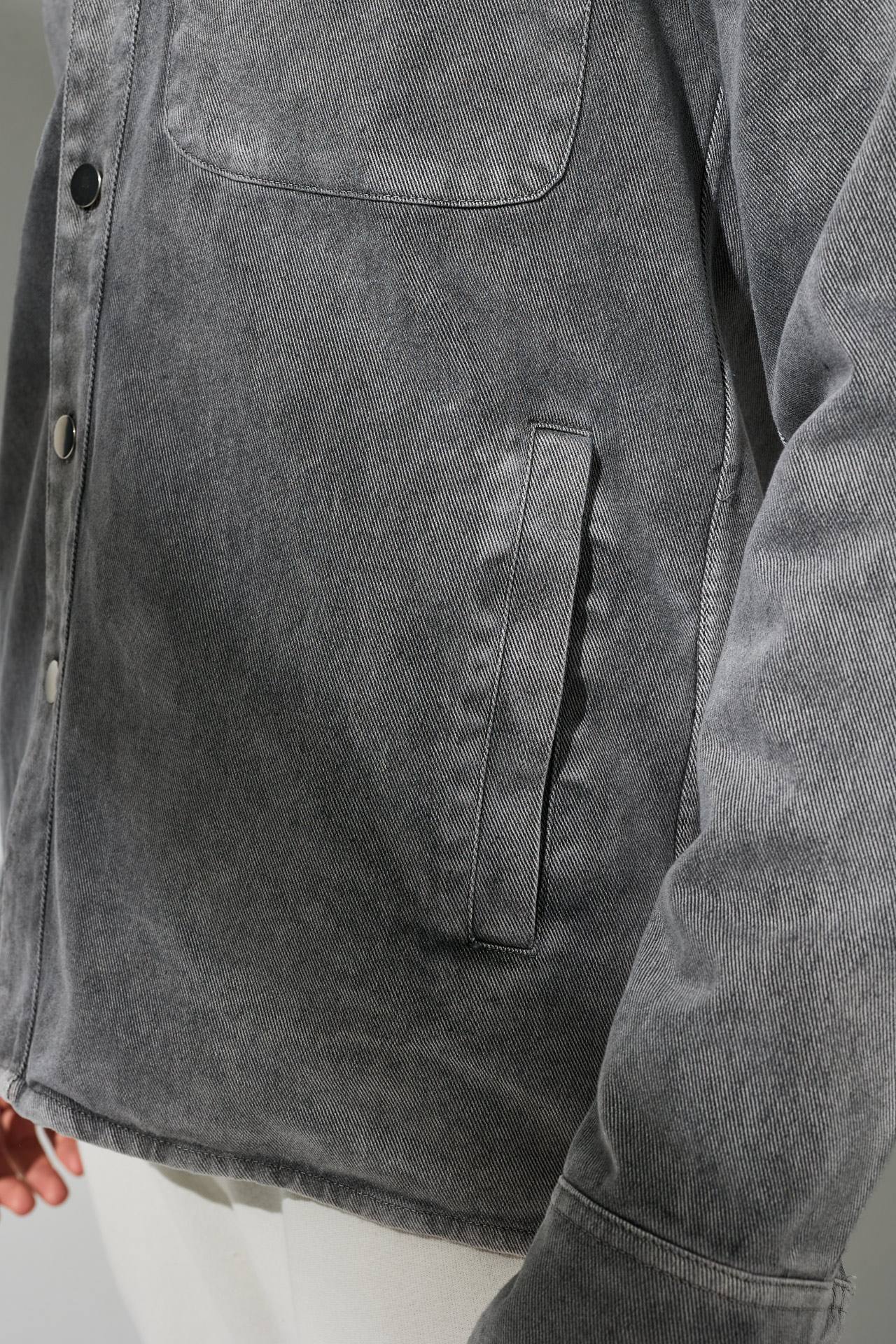 ACID BULLDENIM OVERSHIRT