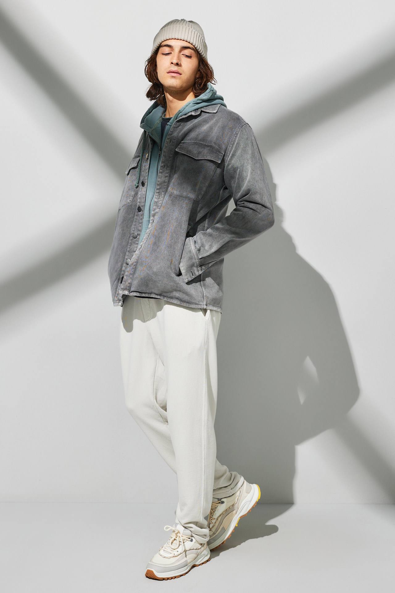 ACID BULLDENIM OVERSHIRT