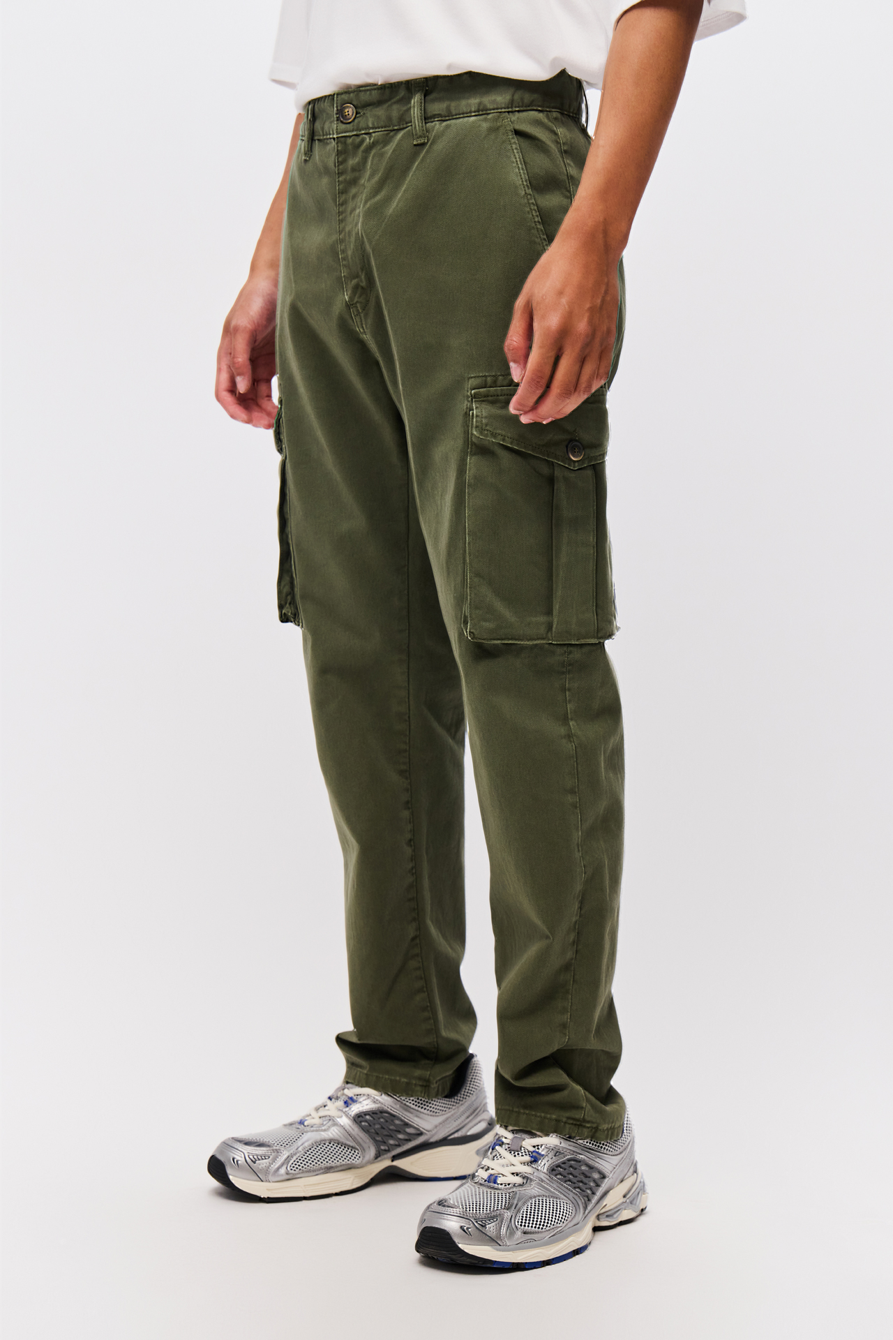 TAPERED CARGO TROUSERS