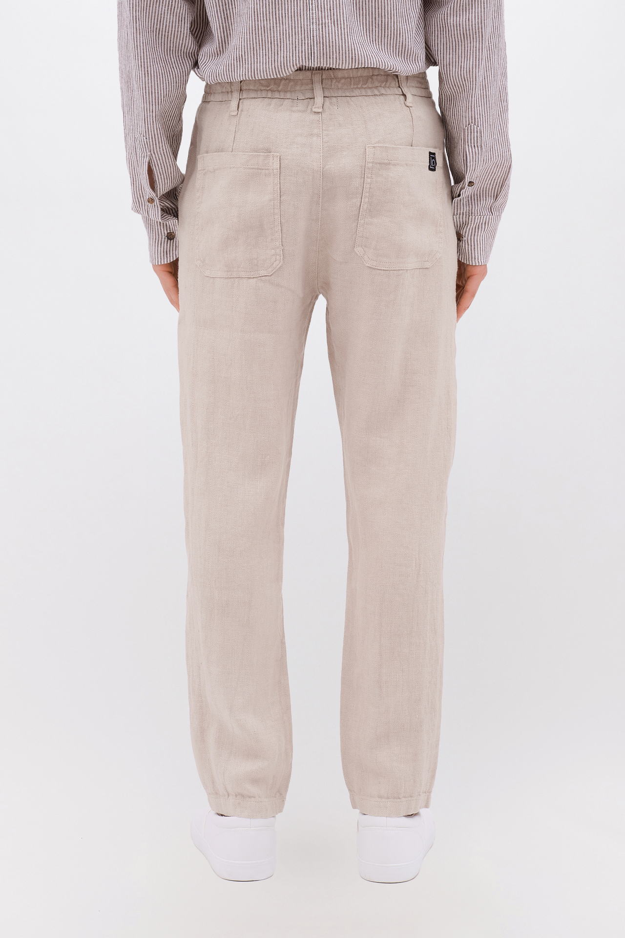 LINEN PANTS WITH PLEATS