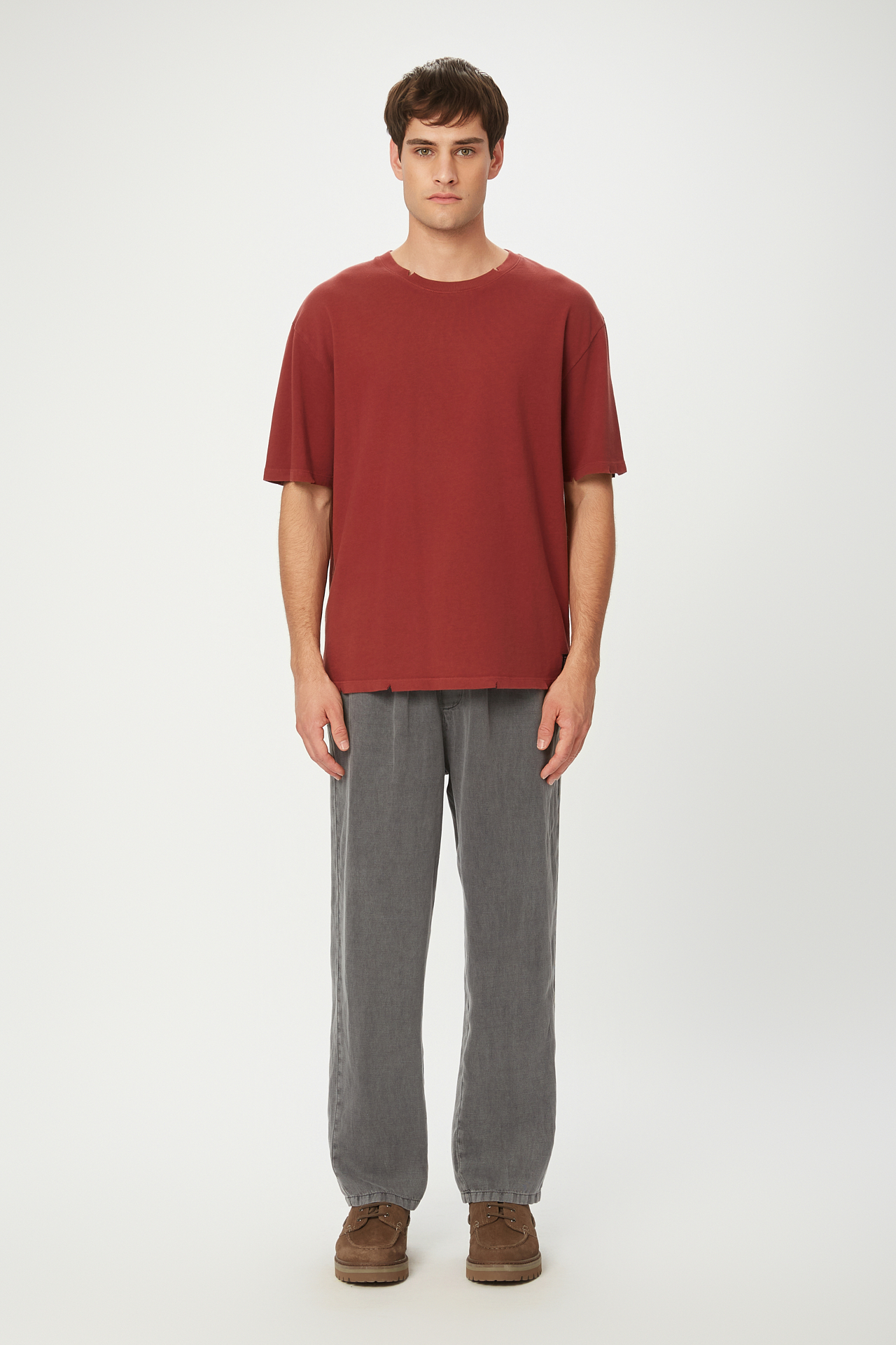 TENCEL LINEN DRAWSTRING PANTS