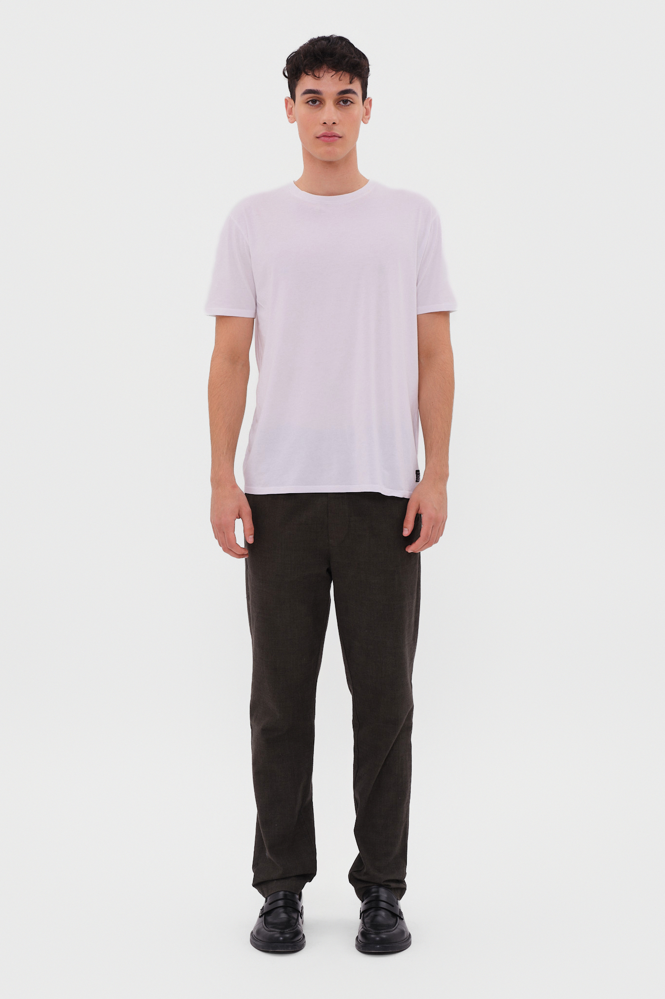 TAPERED PANTS WITH DRAWSTRING
