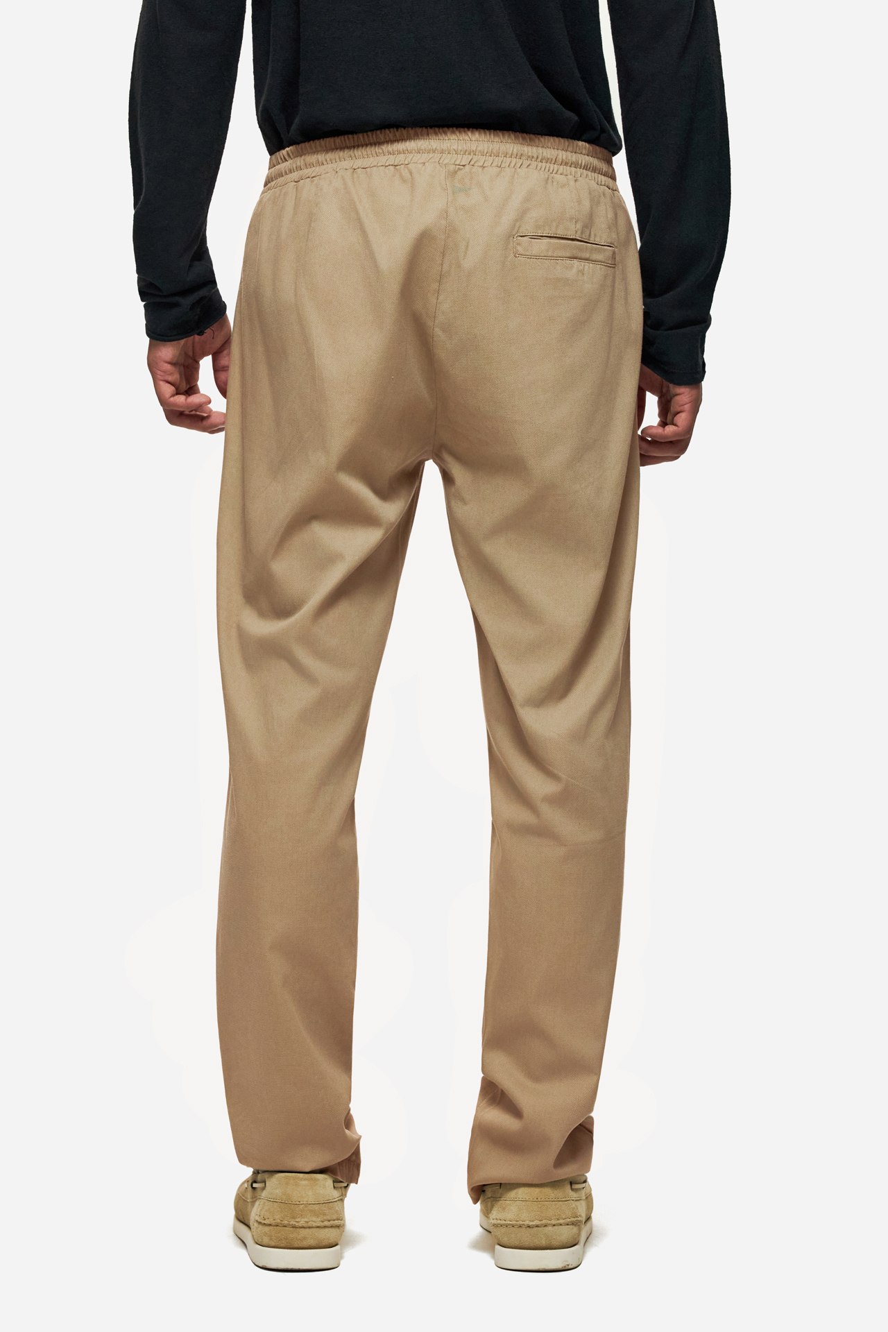TAPERED PANTS WITH DRAWSTRING