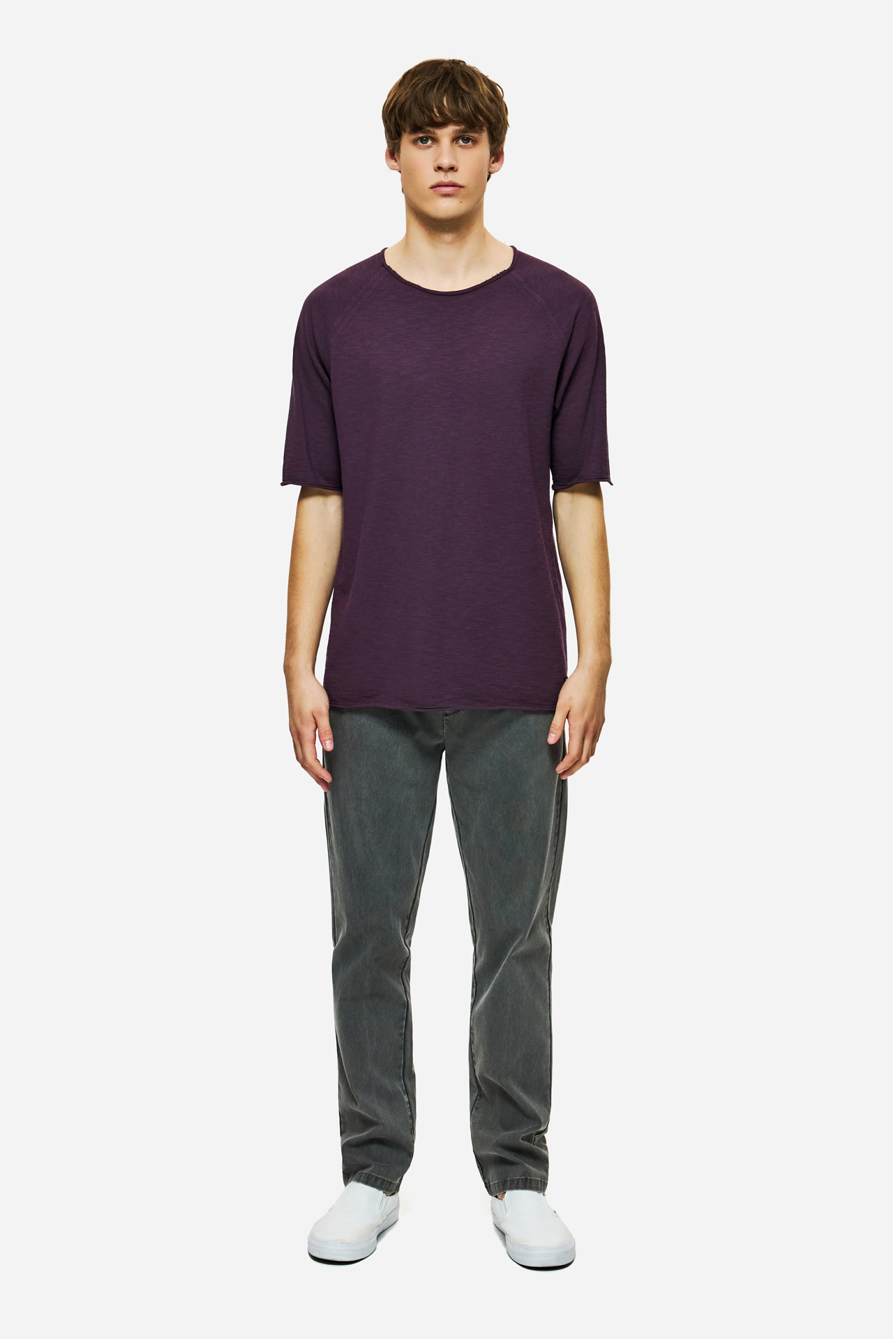 TAPERED PANTS WITH DRAWSTRING