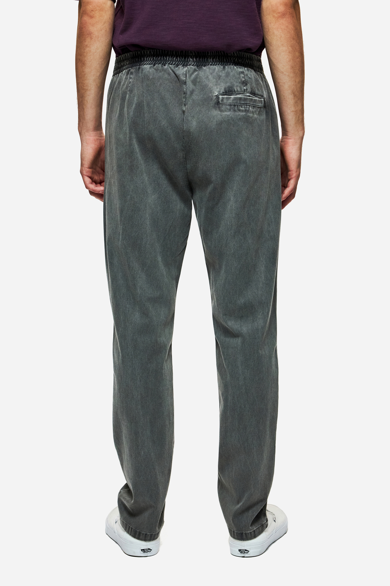 TAPERED PANTS WITH DRAWSTRING