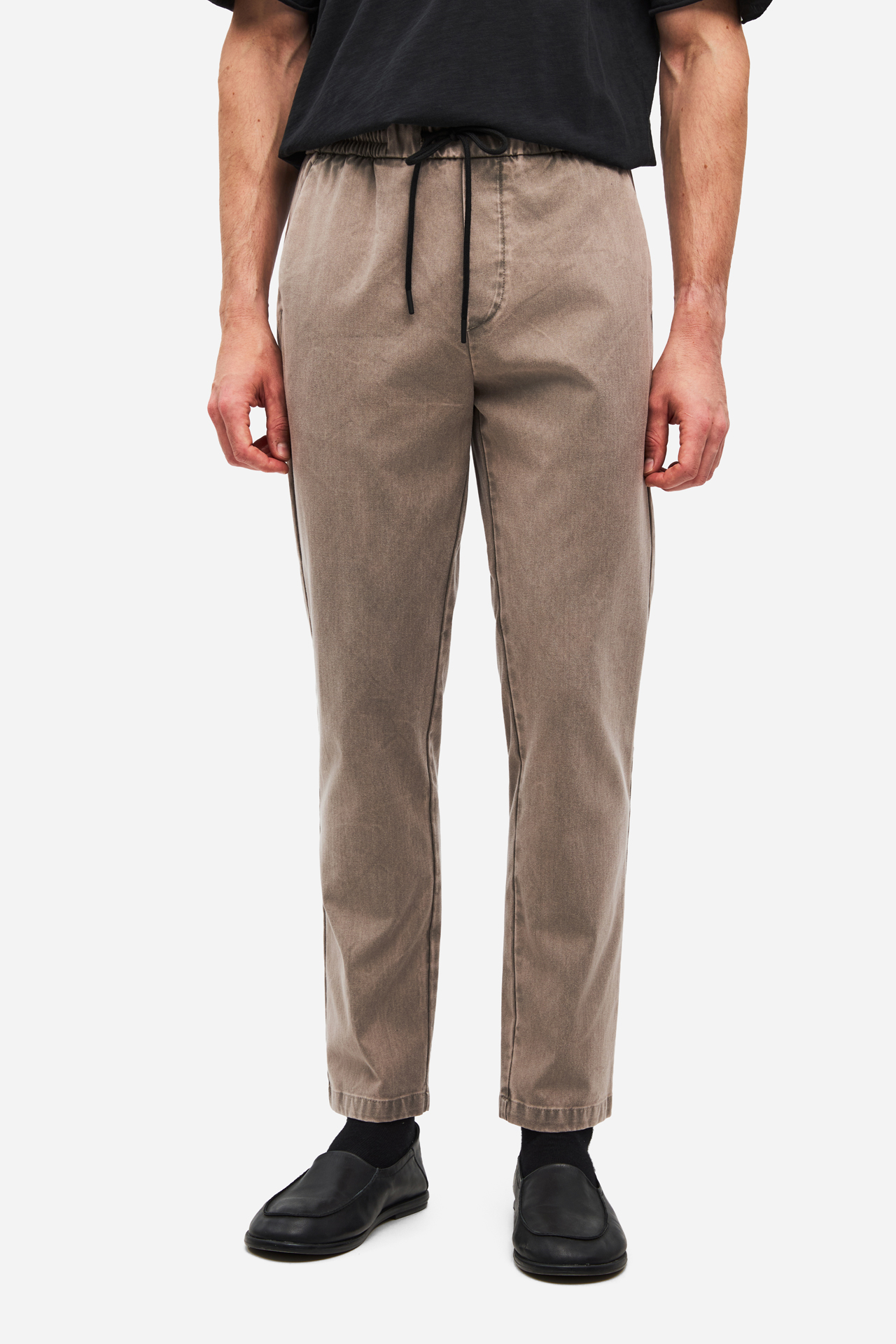 TAPERED PANTS WITH DRAWSTRING