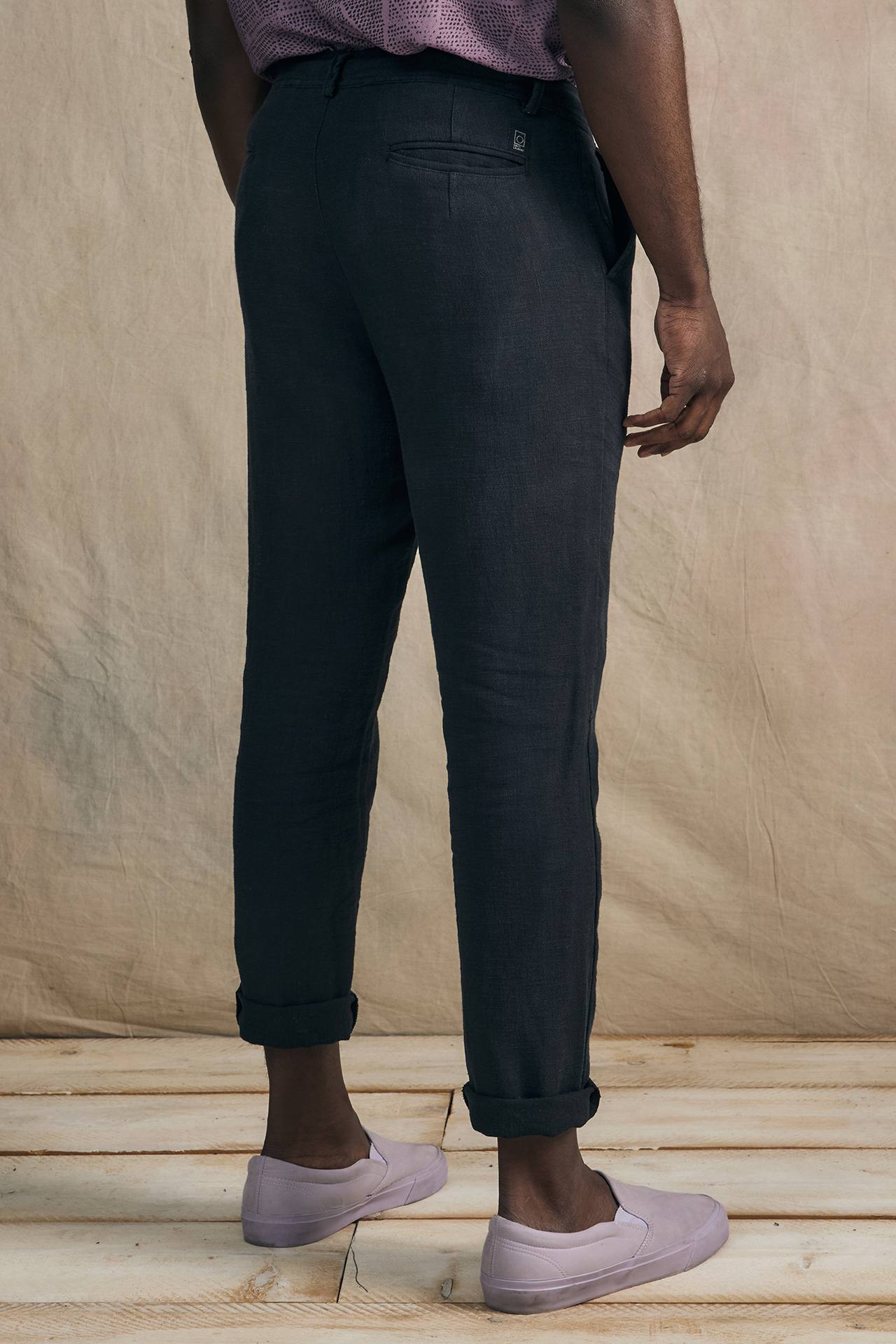LINEN LOOSE FIT PANT