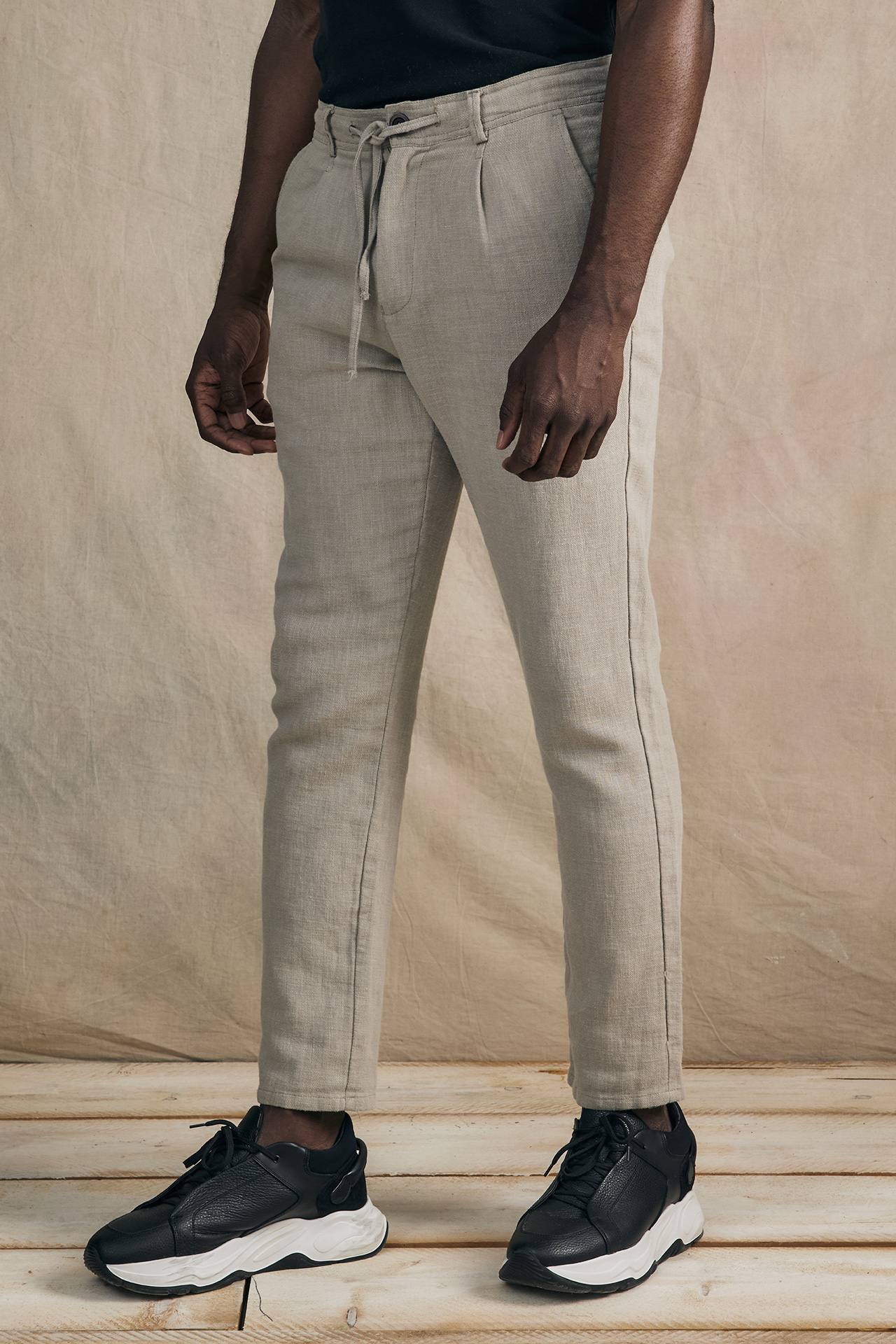 LINEN LOOSE FIT PANT