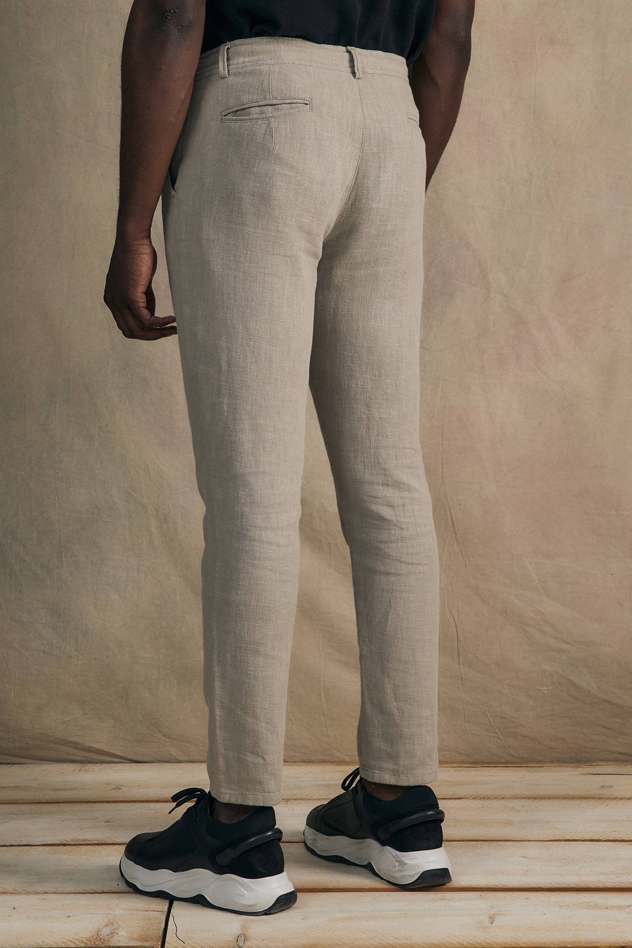 LINEN LOOSE FIT PANT