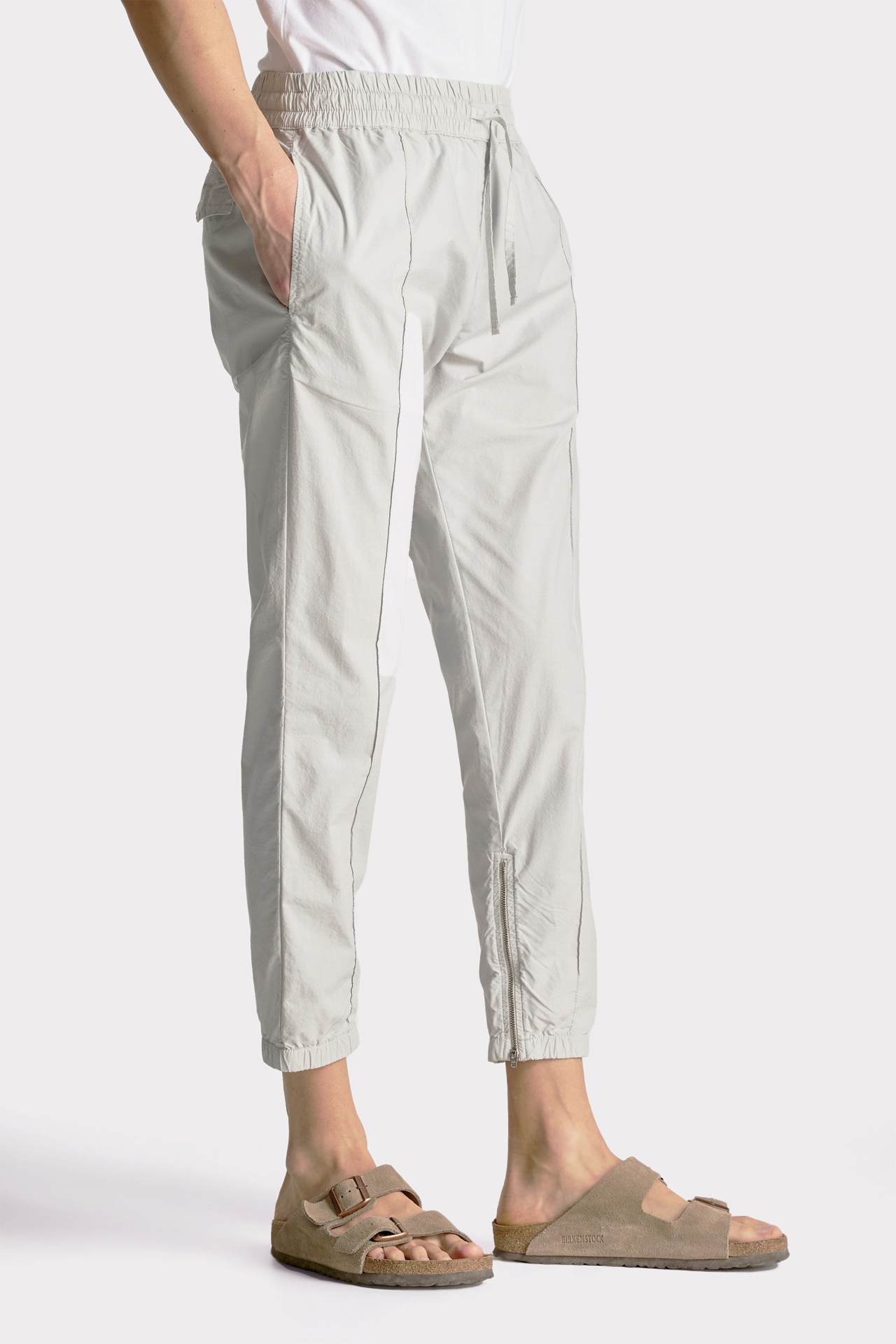 Zipper Detail Relaxed Fit PANTS